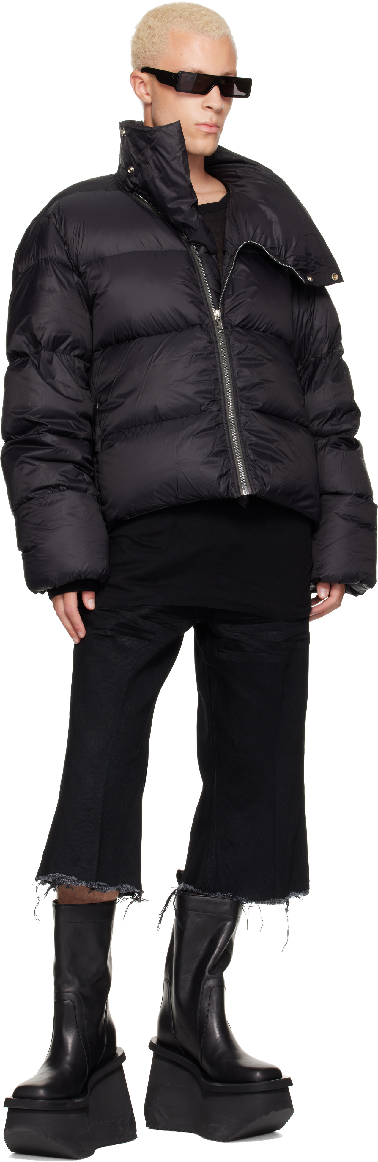 Rick Owens - Black Tower Turtle Down Jacket
