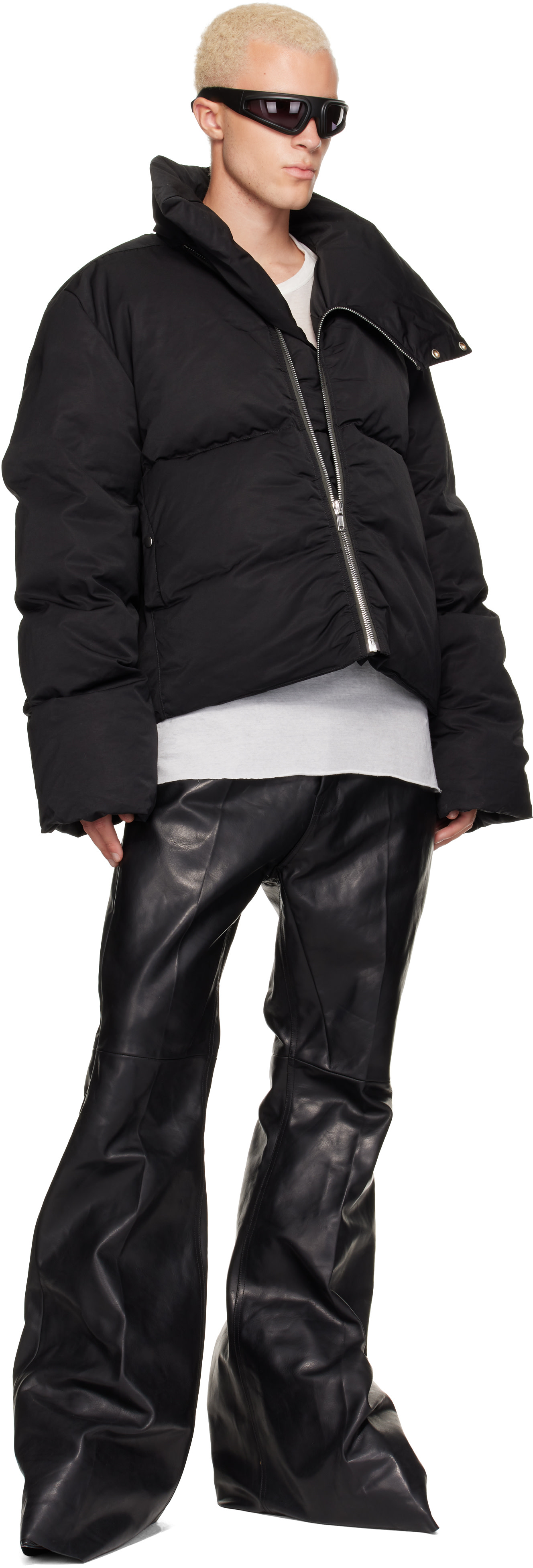 Rick Owens - Black Tower Turtle Down Jacket