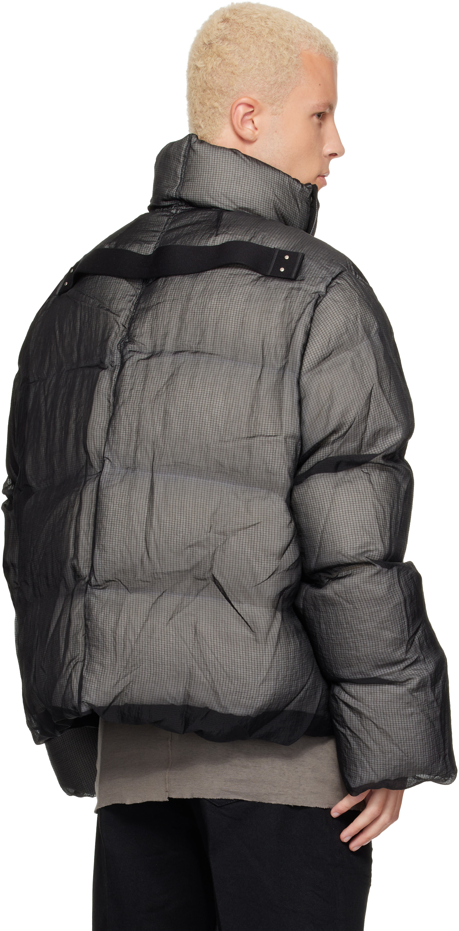 Rick Owens - Gray Tower Turtle Down Jacket