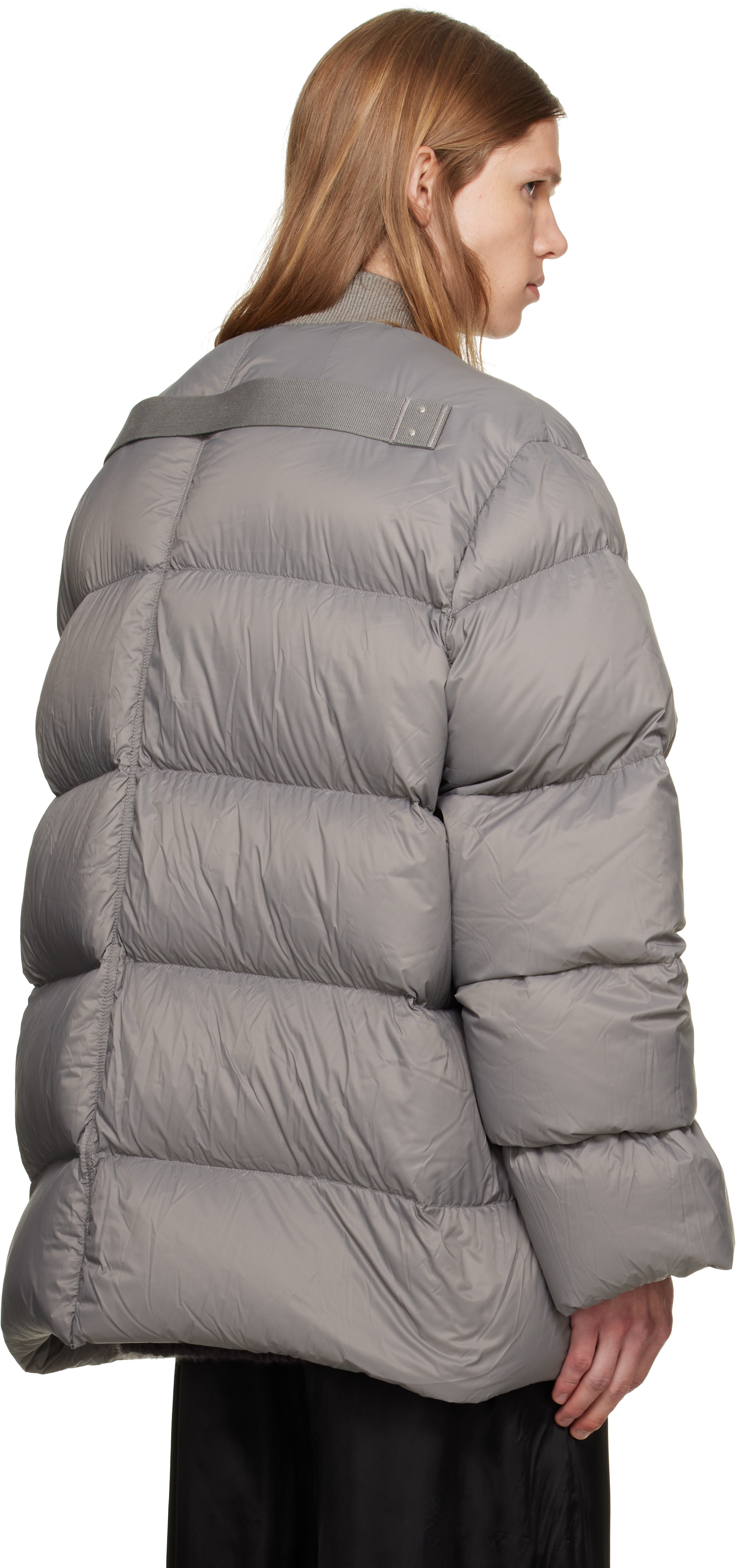 Rick Owens - Taupe Tower Classic Flight Down Jacket