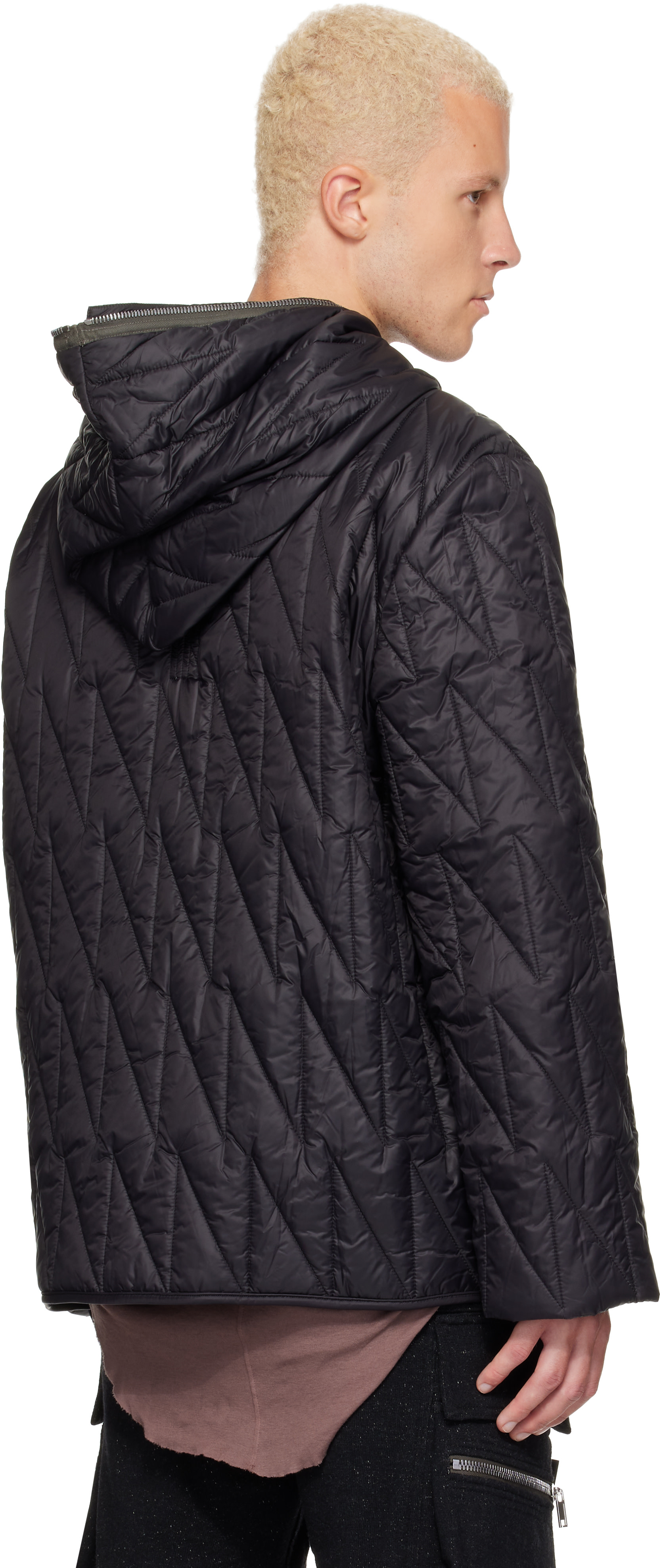 Rick Owens - Black Tower Thindown Jacket