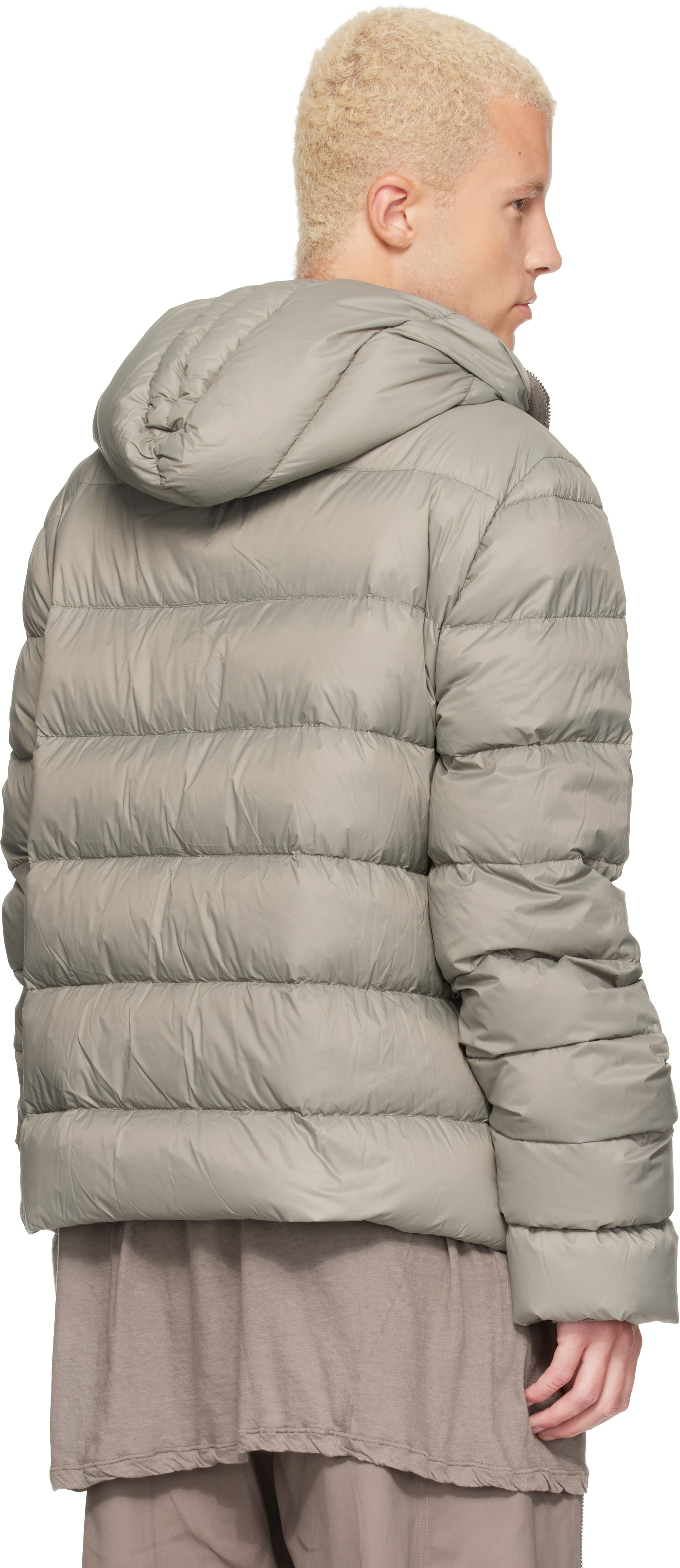 Rick Owens - カーキ Tower Light Nylon Duvet ダウンジャケット