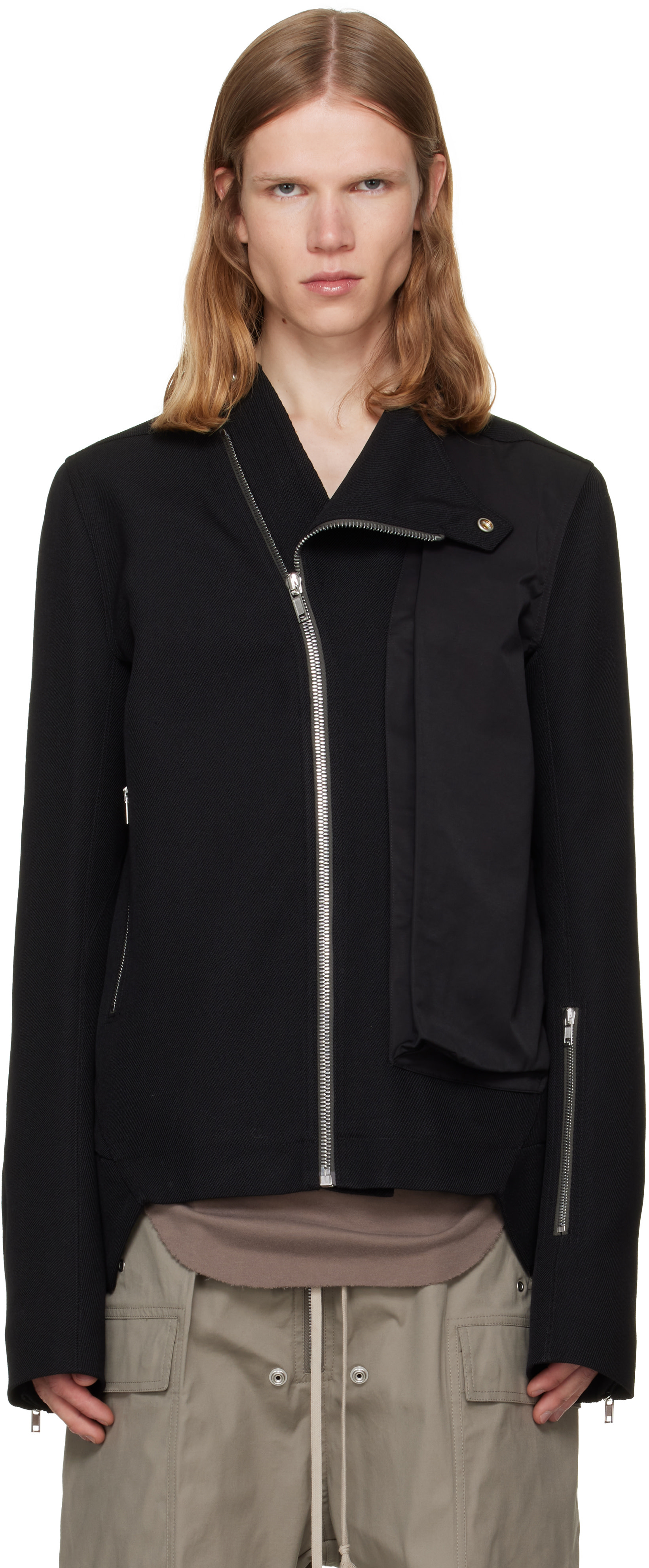 Rick Owens - Black Tower Release Jacket