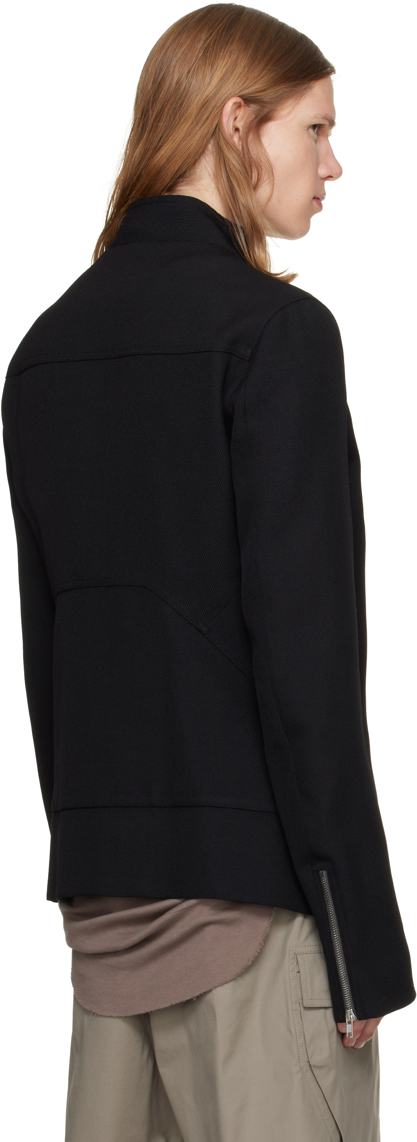 Rick Owens - Black Tower Release Jacket