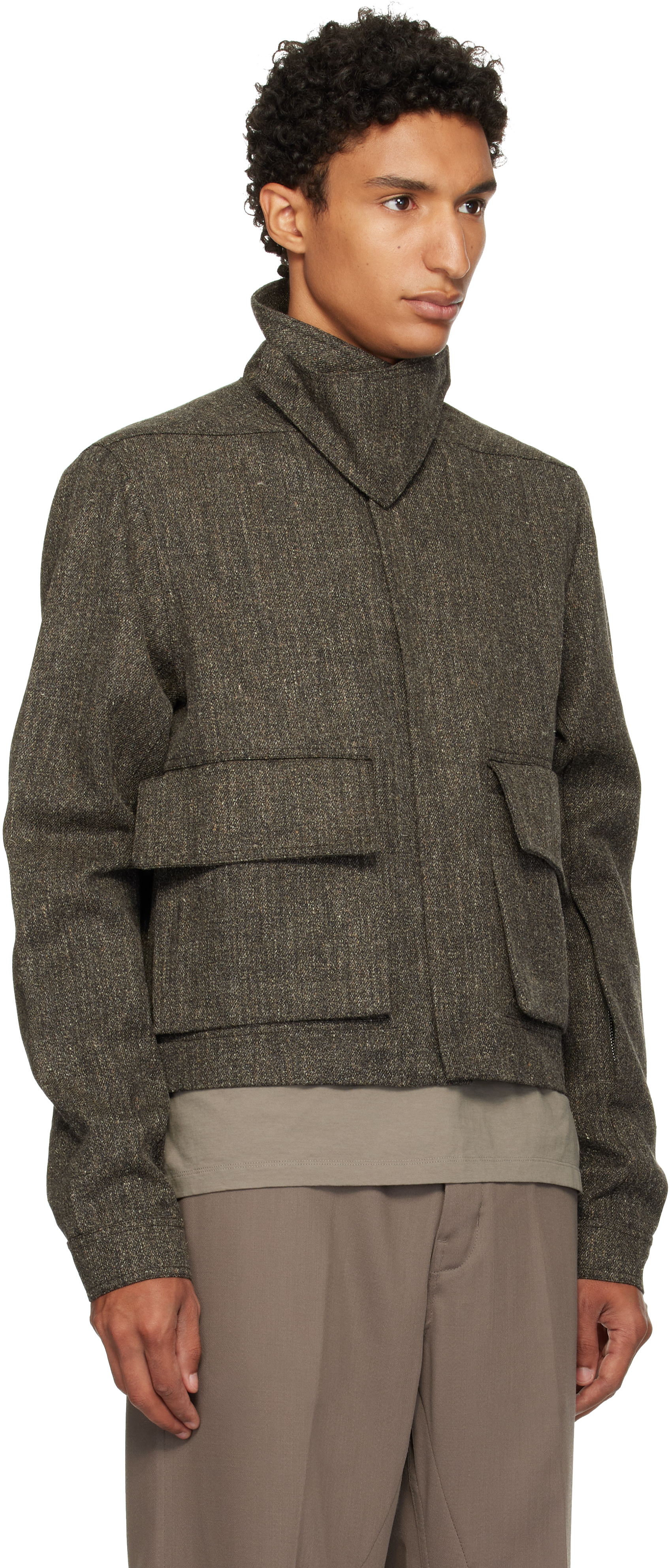 Rick Owens - Gray Tower Alice Jacket