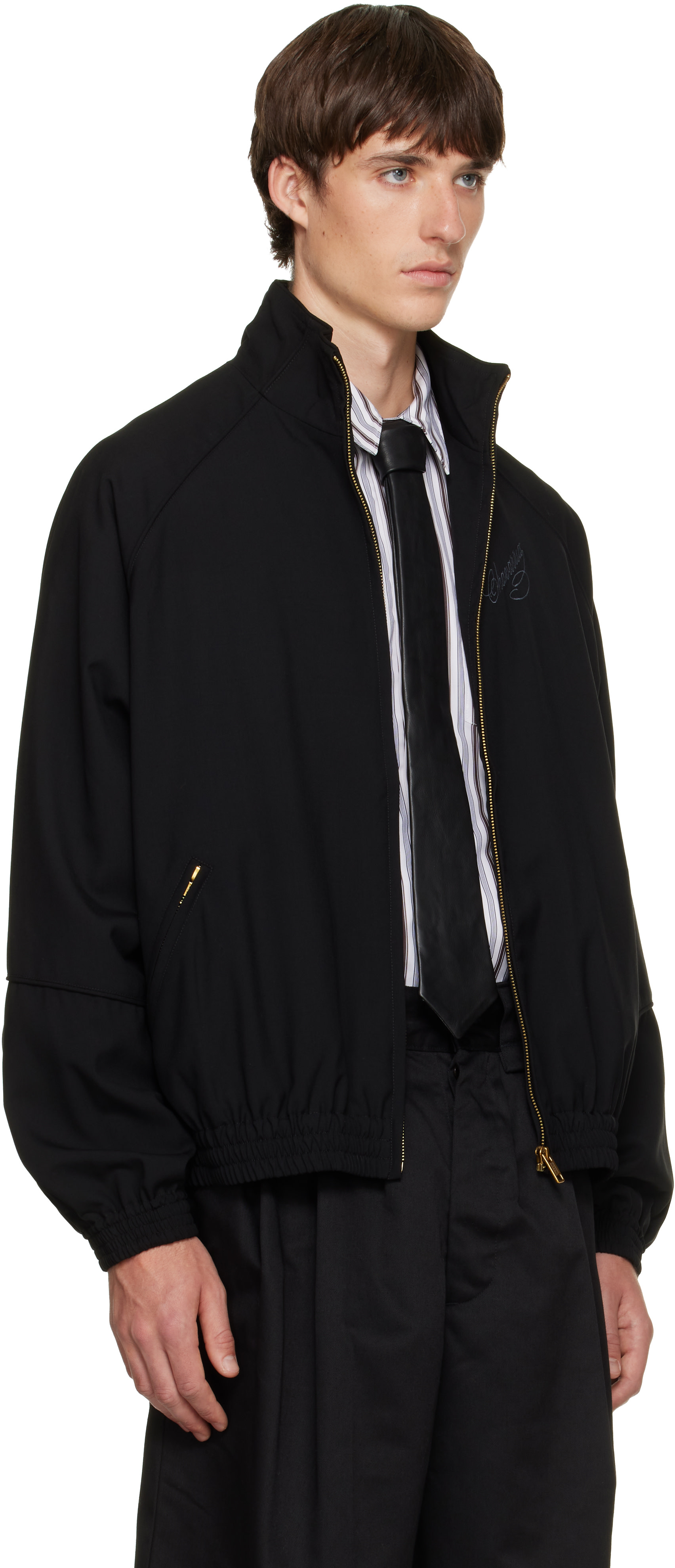 WILLY CHAVARRIA - Black Ruff Rider Track Jacket