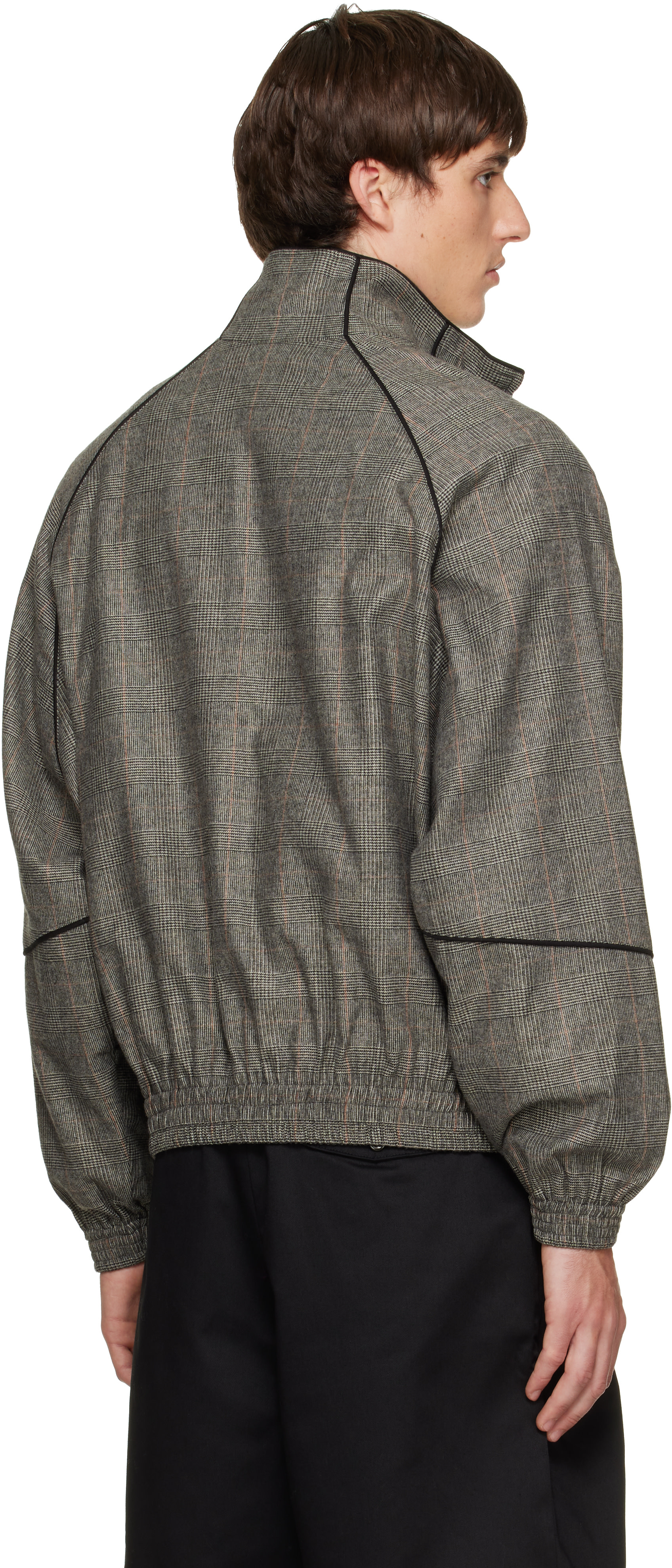 WILLY CHAVARRIA - Gray Ruff Rider Track Jacket