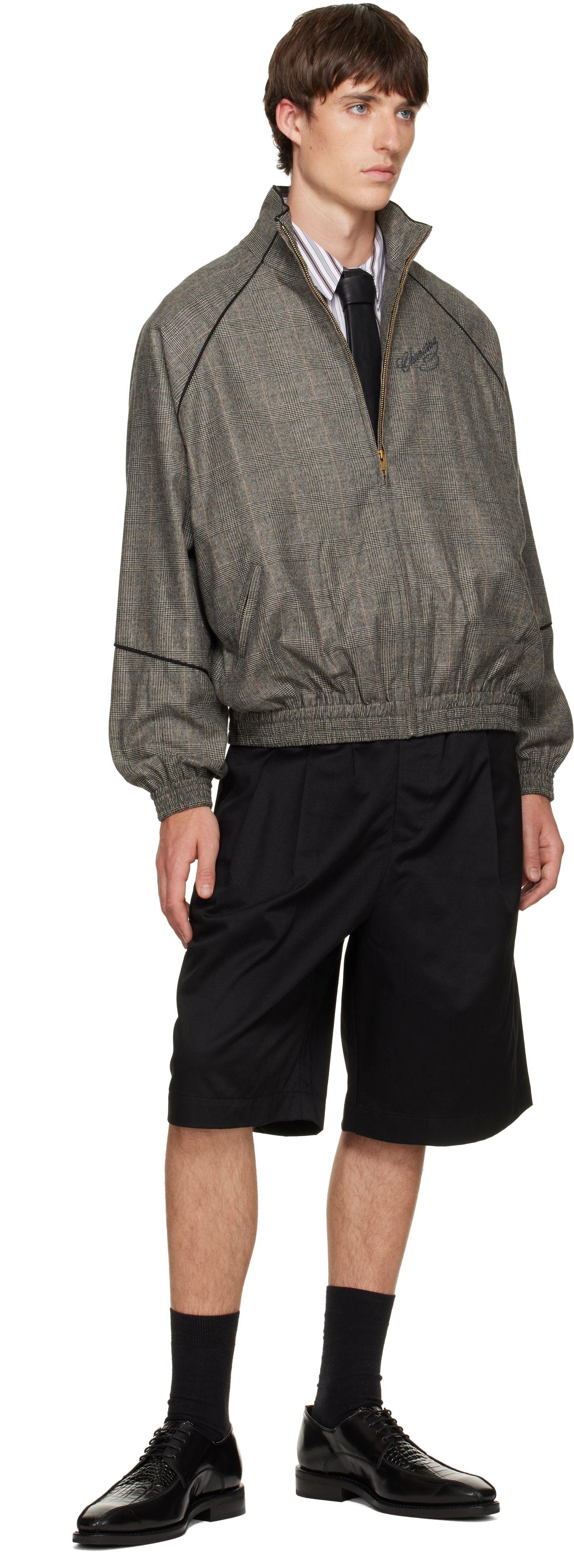 WILLY CHAVARRIA - Gray Ruff Rider Track Jacket