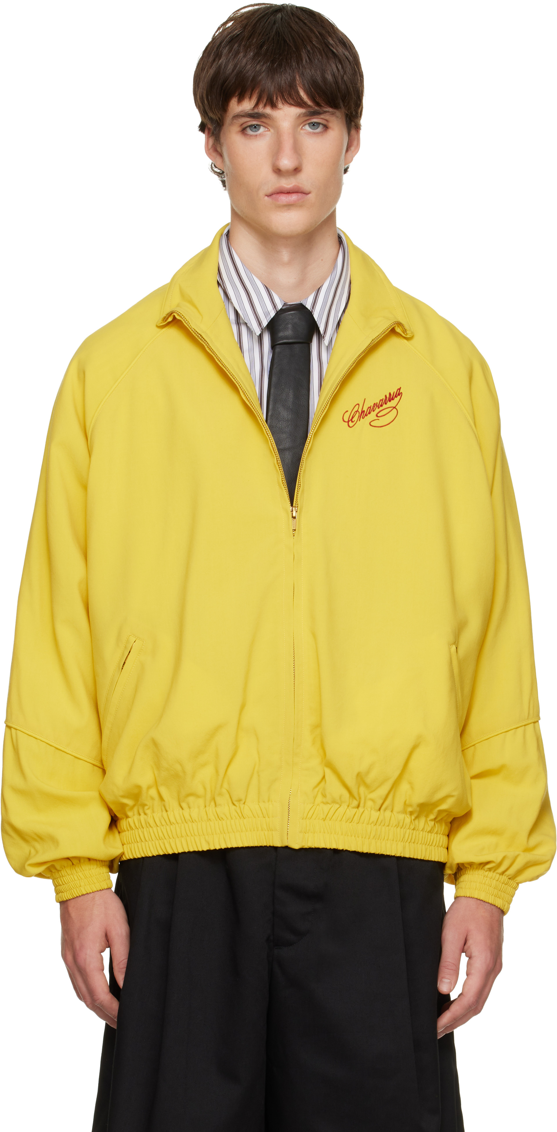 WILLY CHAVARRIA - Yellow Ruff Rider Track Jacket