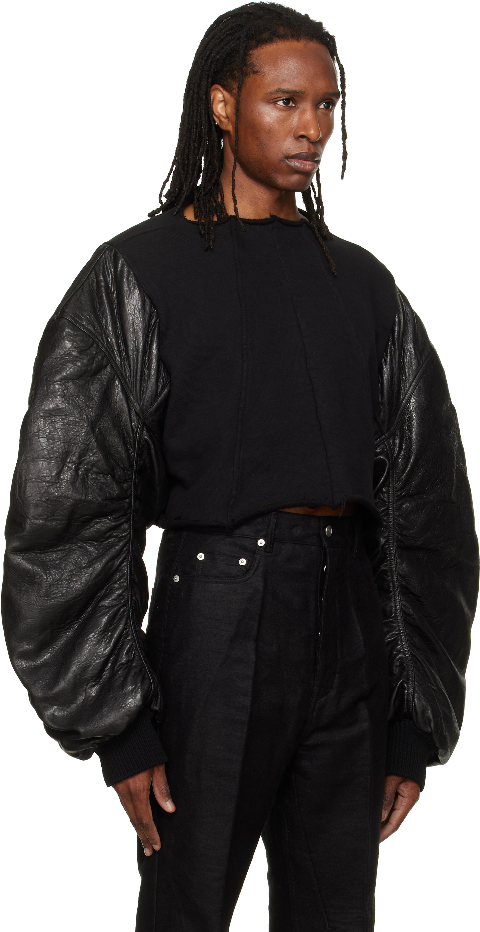 Rick Owens - Blouson Secchia noir - Tower