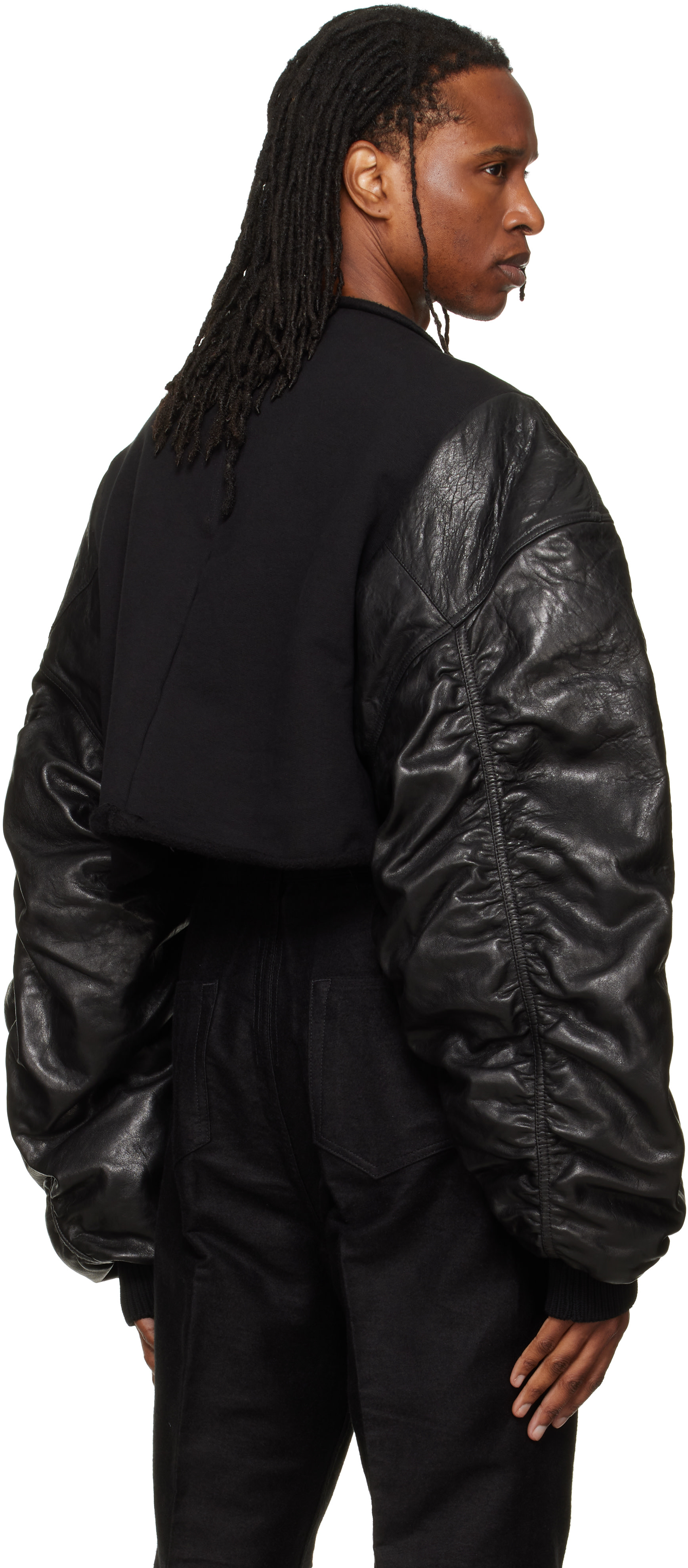 Rick Owens - Blouson Secchia noir - Tower