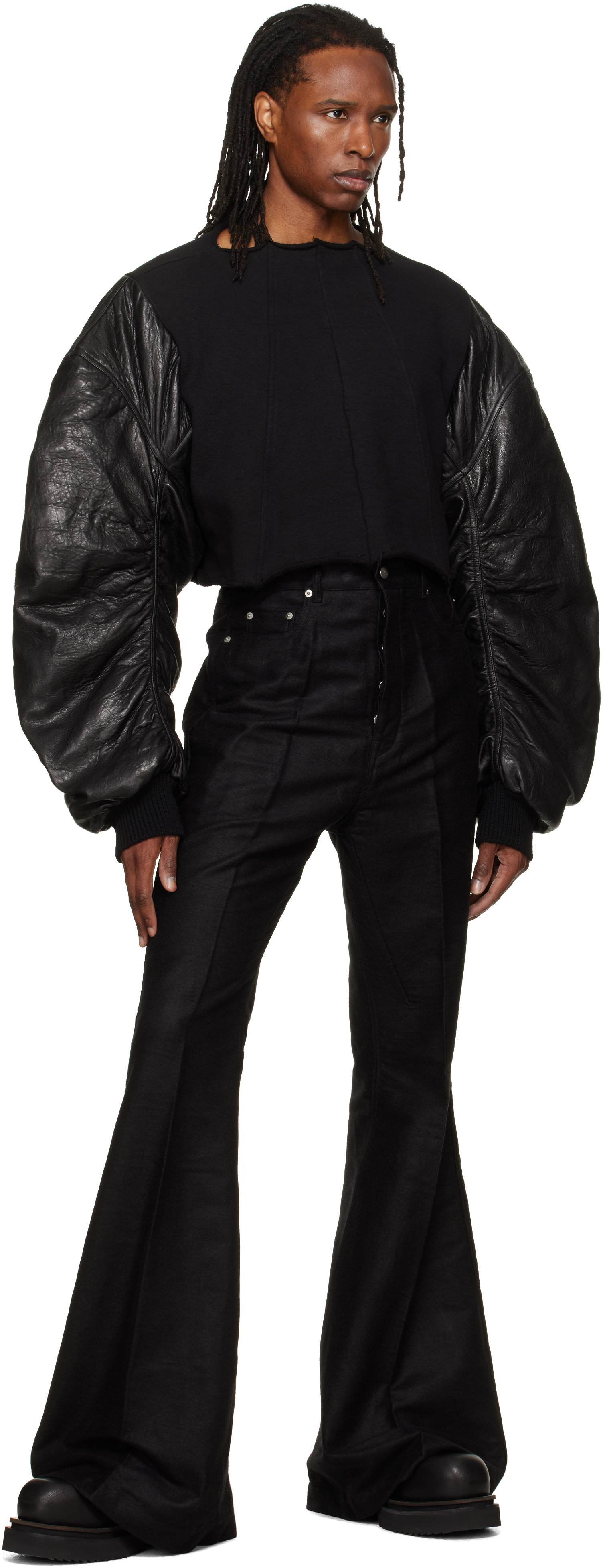 Rick Owens - Blouson Secchia noir - Tower