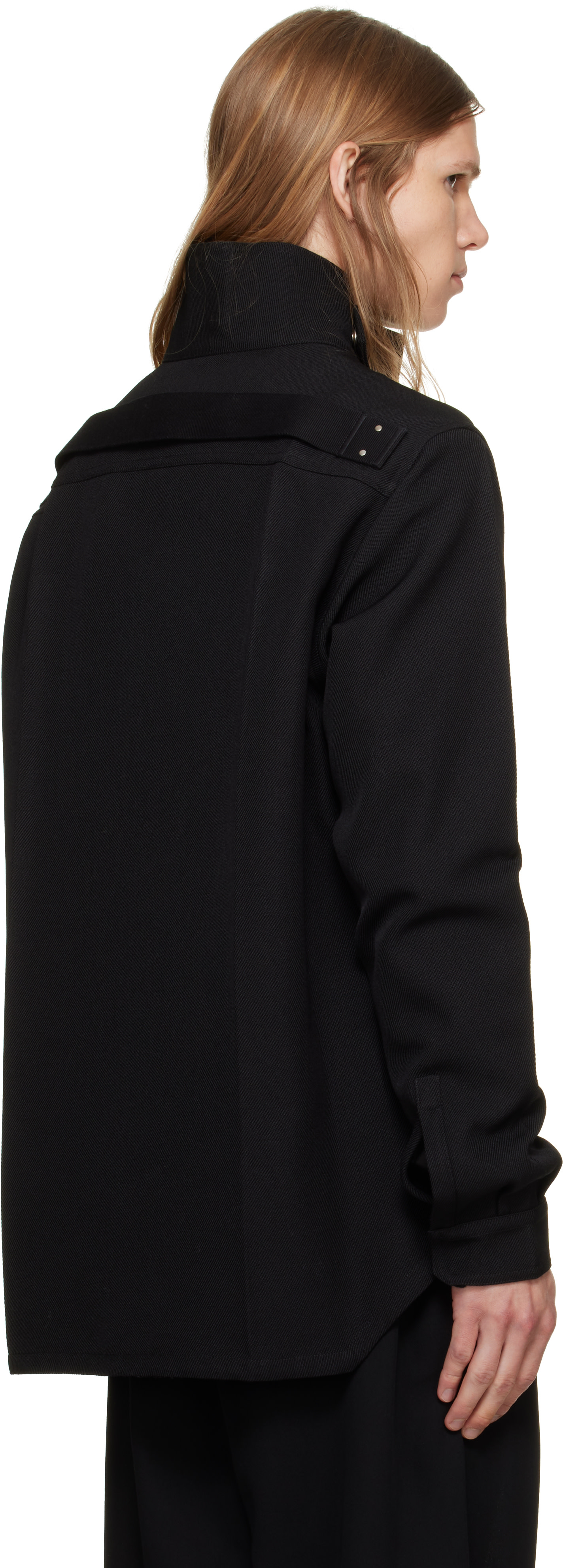 Rick Owens - Black Tower Outershirt Jacket