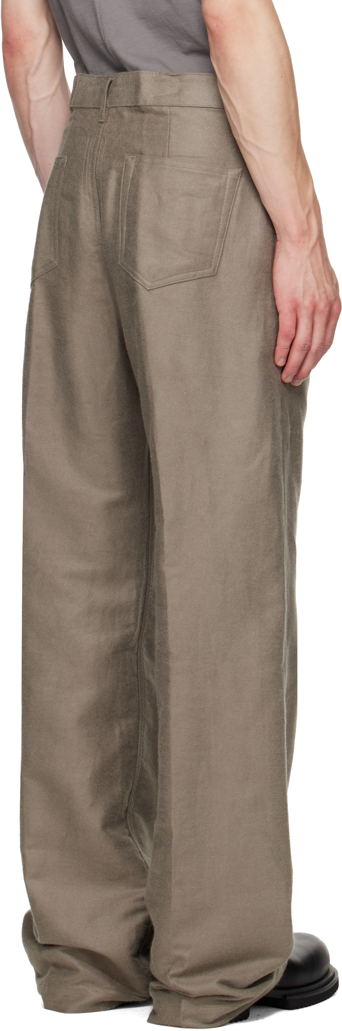 Rick Owens - Gray Tower Geth Trousers