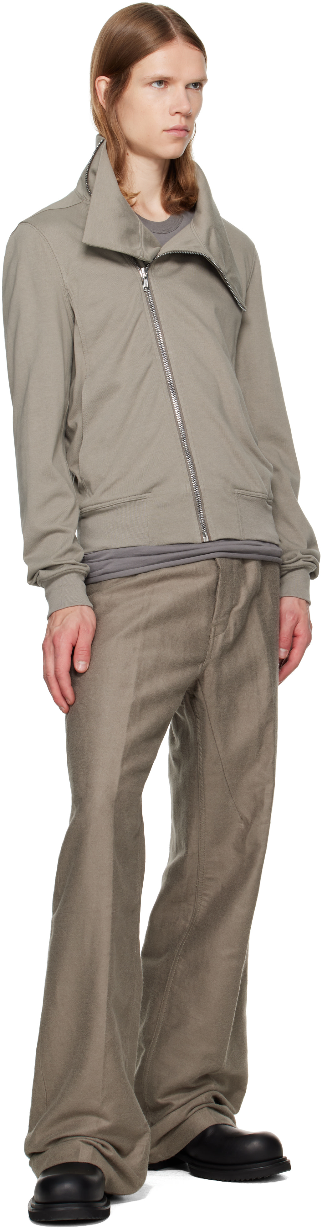 Rick Owens - Gray Tower Geth Trousers