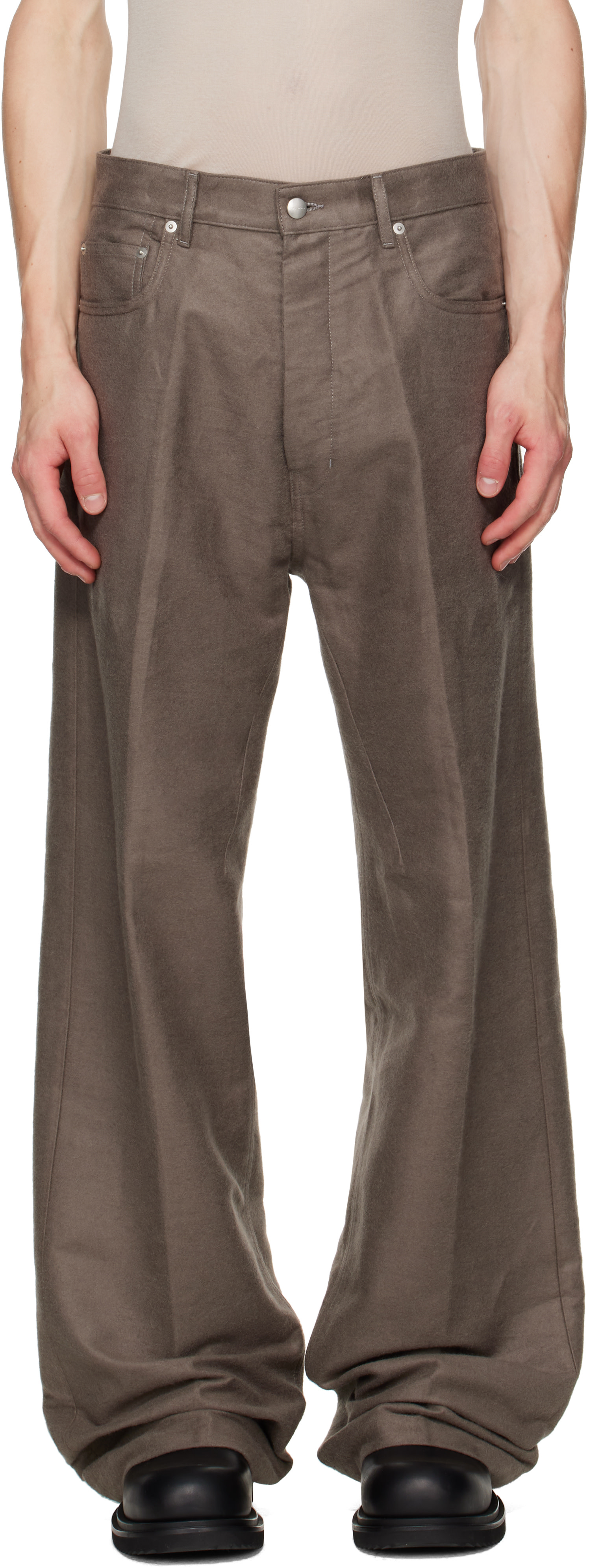 Rick Owens - Gray Tower Geth Trousers