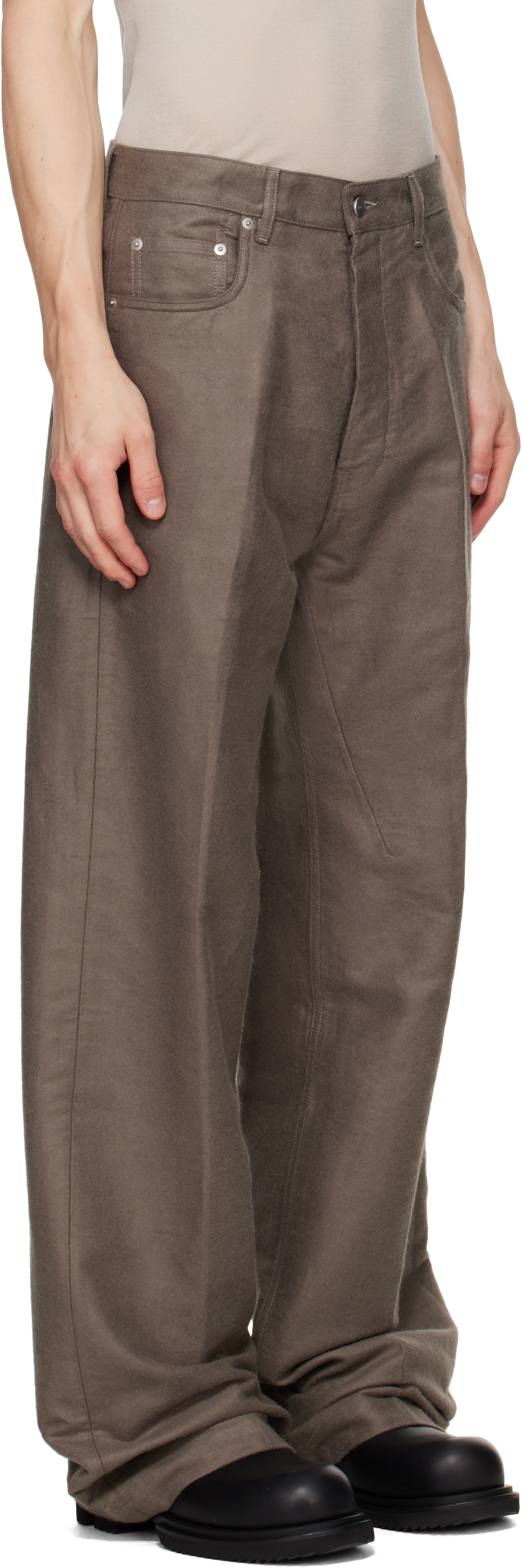 Rick Owens - Gray Tower Geth Trousers