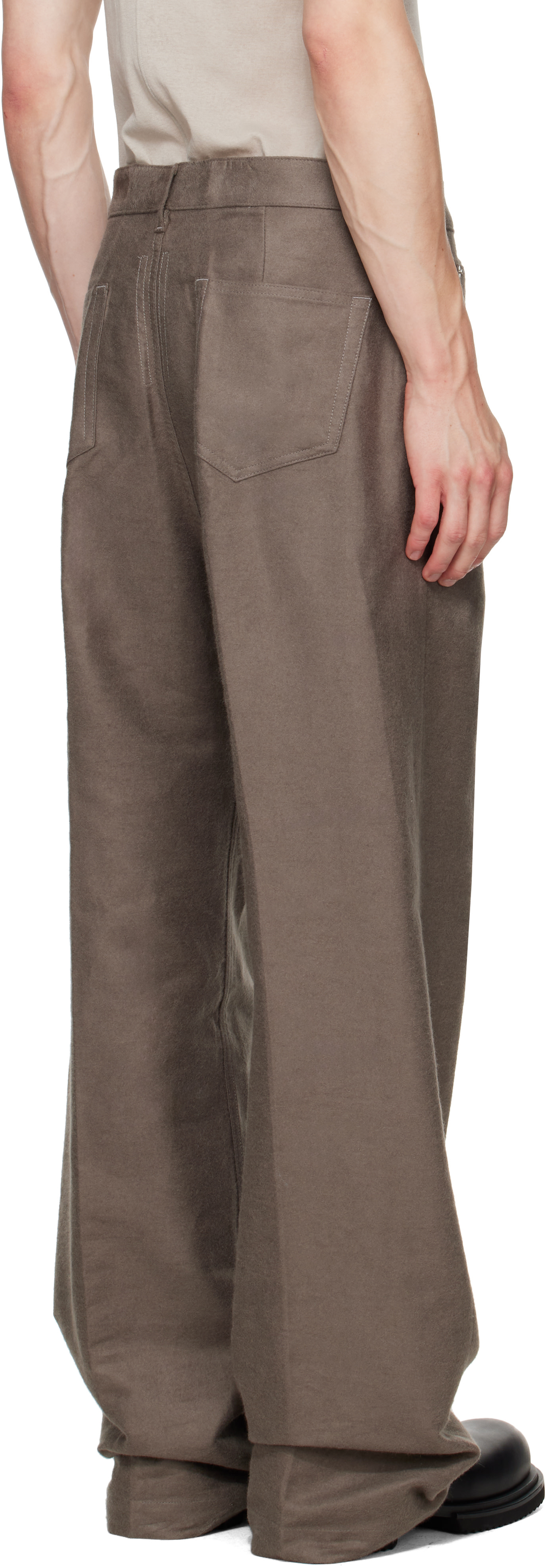 Rick Owens - Gray Tower Geth Trousers
