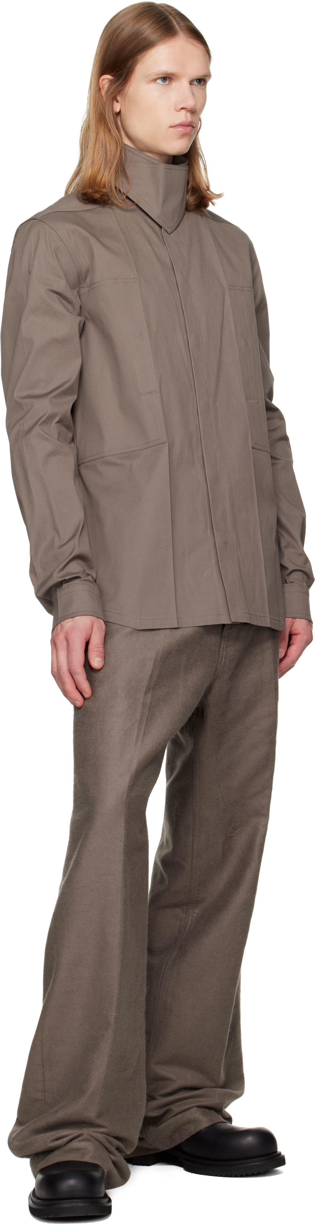 Rick Owens - Gray Tower Geth Trousers