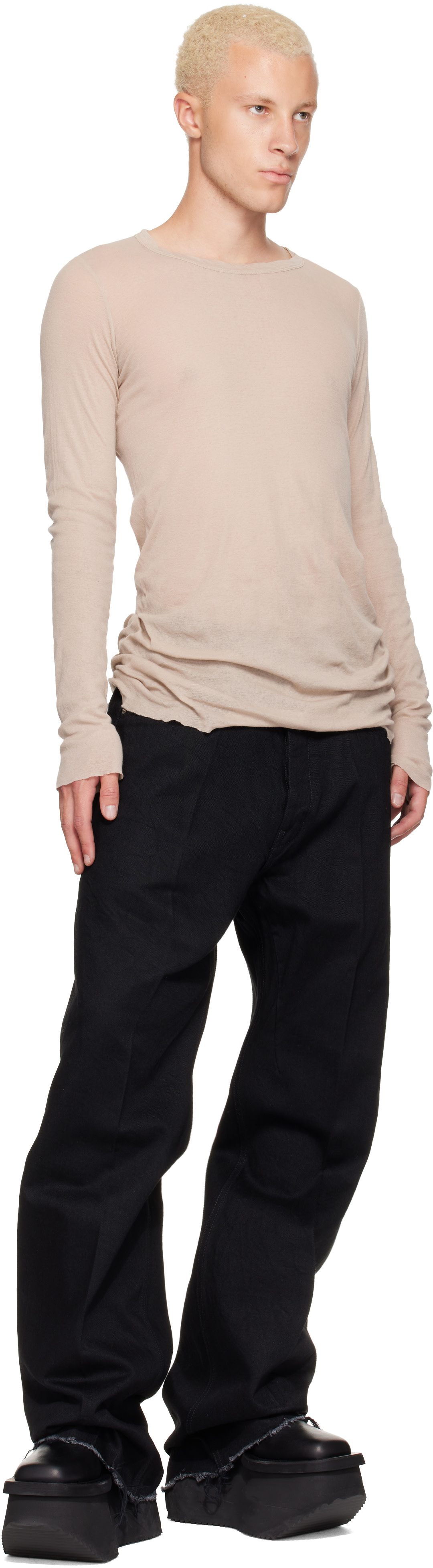 Rick Owens - ブラック Tower Geth ジーンズ