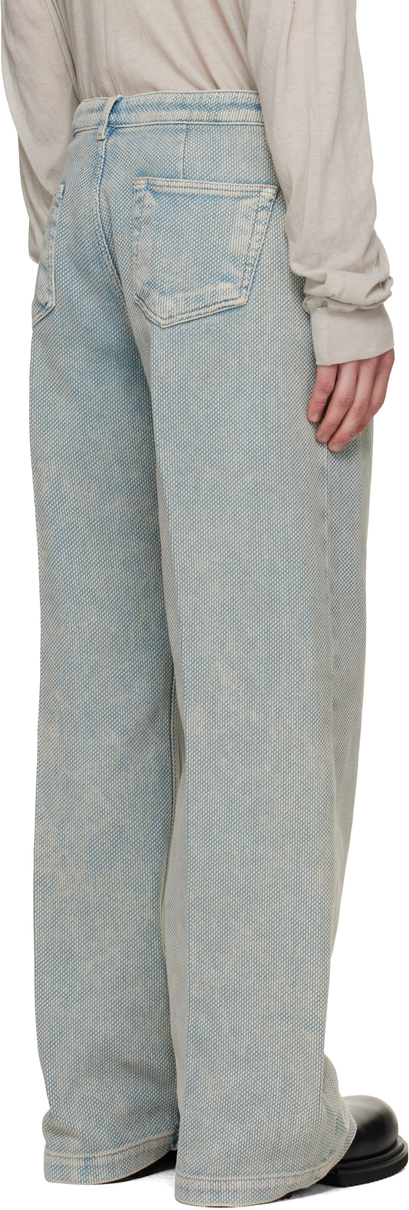 Rick Owens - Blue Tower Geth Jeans