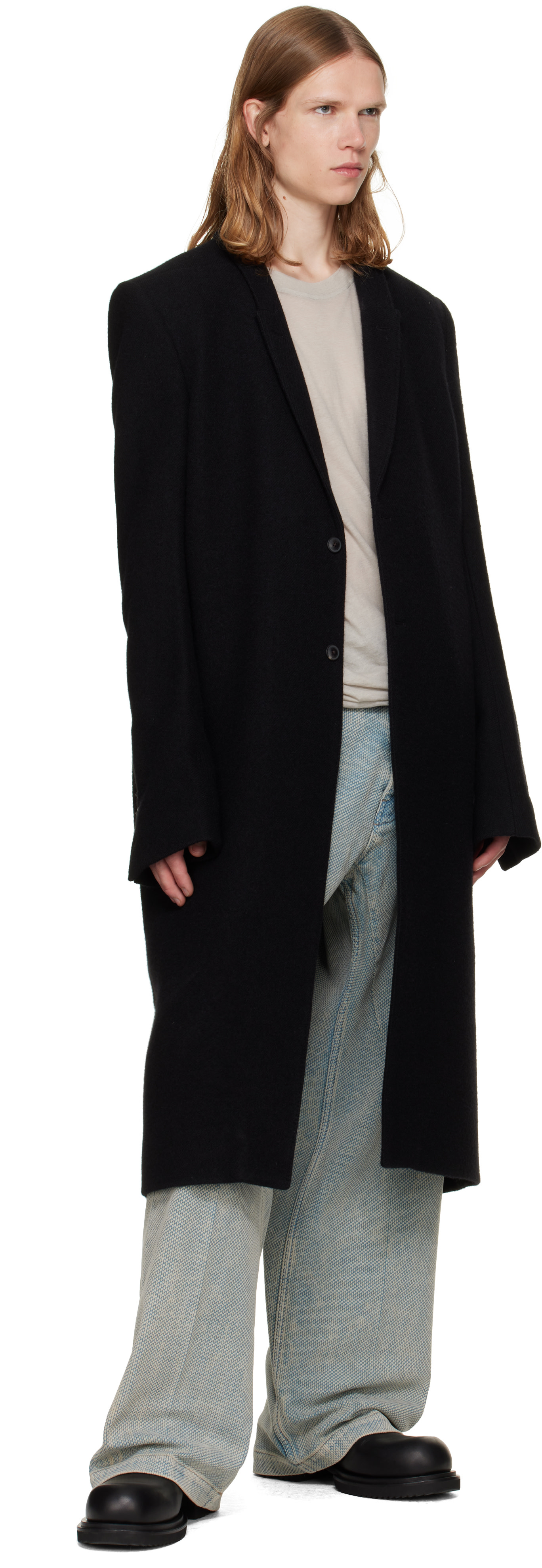 Rick Owens - Blue Tower Geth Jeans