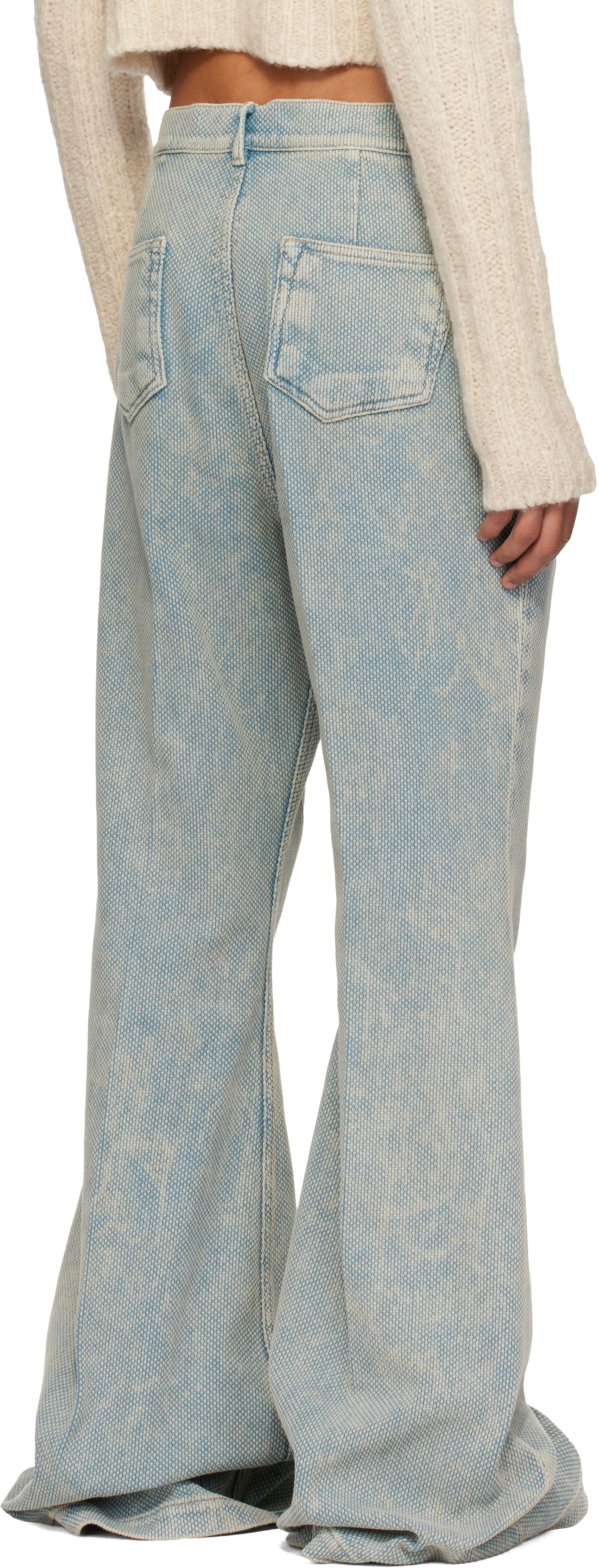Rick Owens - Blue Tower Bolan Bootcut Jeans