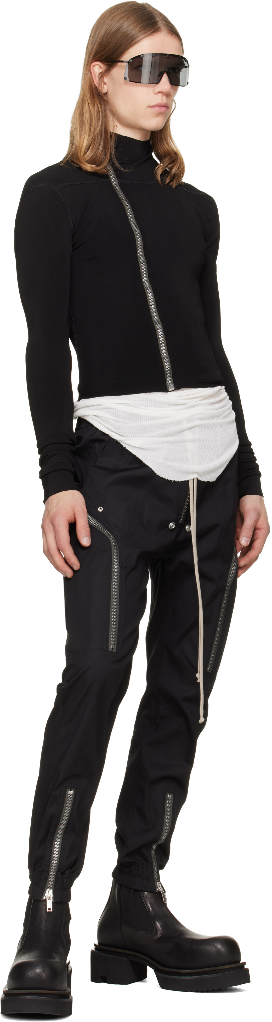 Rick Owens - ブラック Tower Heizer カーゴパンツ