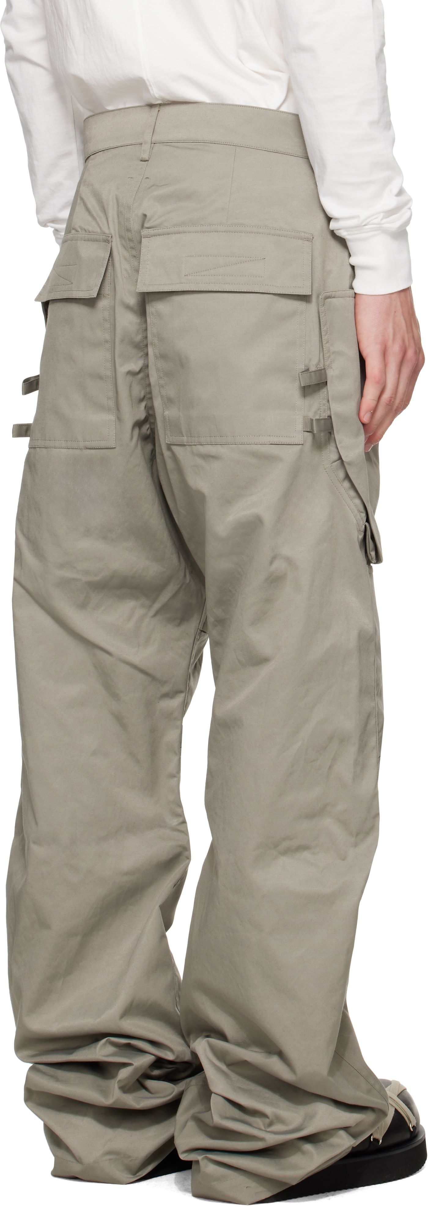 Rick Owens - Gray Tower Stefan Cargo Pants