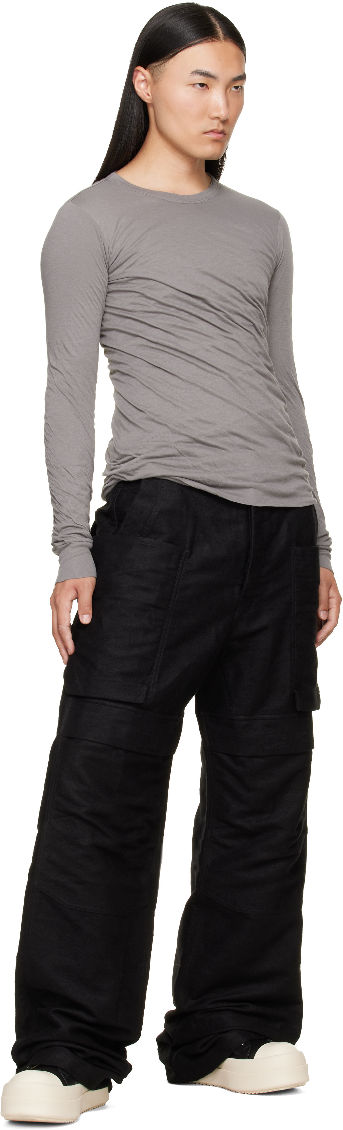 Rick Owens - 블랙 타워 스테판 카고 팬츠