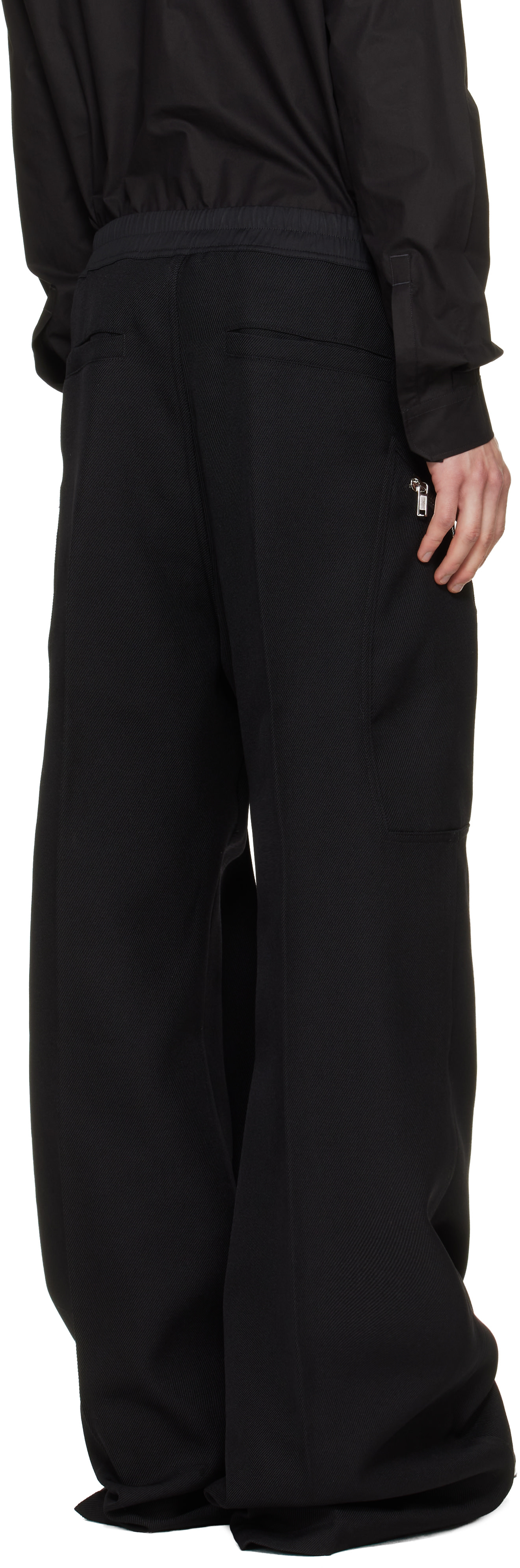 Rick Owens: Black Tower Heizer Belas Cargo Pants | SSENSE