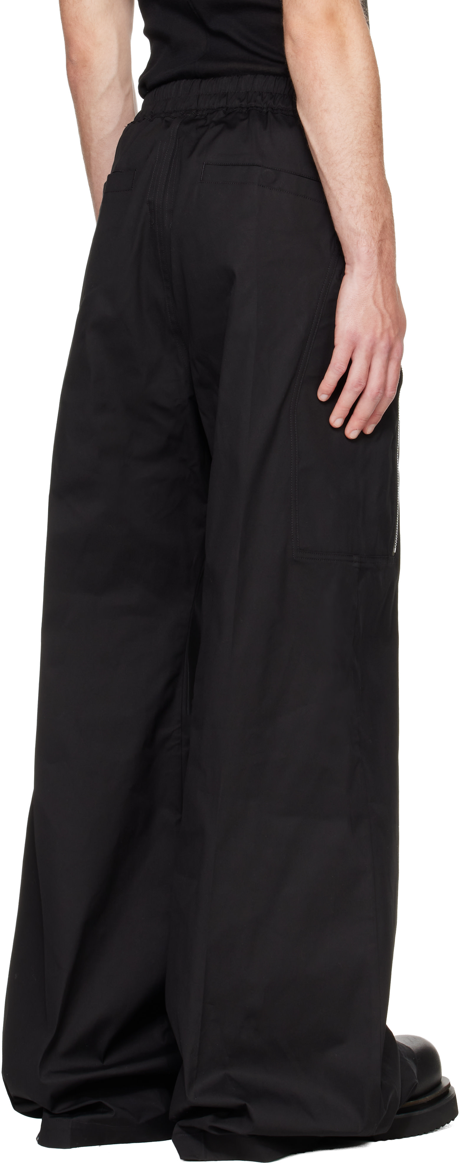 Rick Owens - ブラック Temple Heizer Belas カーゴパンツ