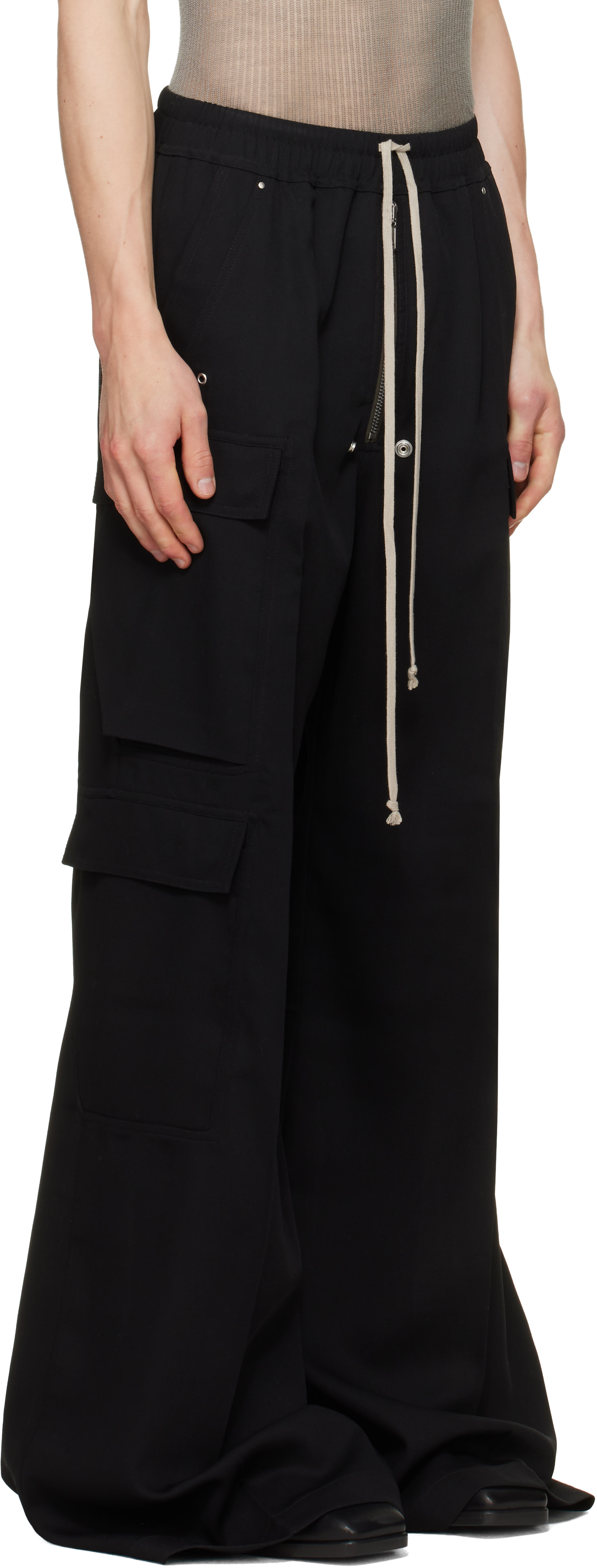 Rick Owens - 블랙 타워 카고벨라스 카고 팬츠