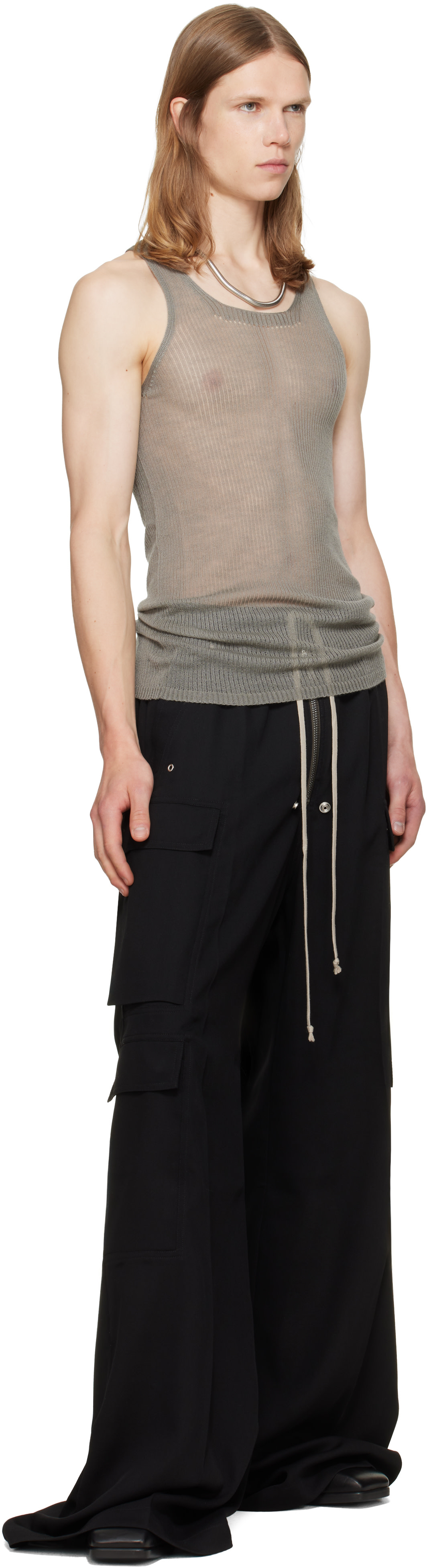 Rick Owens - 블랙 타워 카고벨라스 카고 팬츠