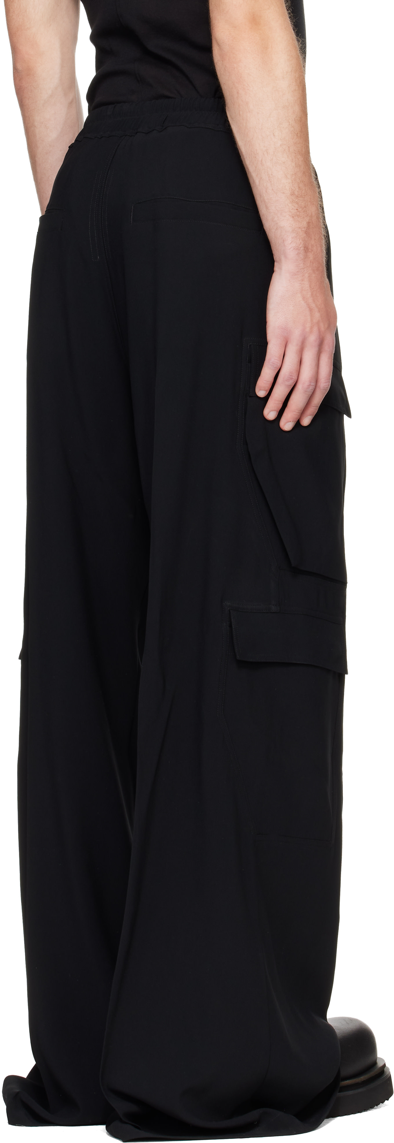 Rick Owens - 블랙 타워 카고벨라스 카고 팬츠
