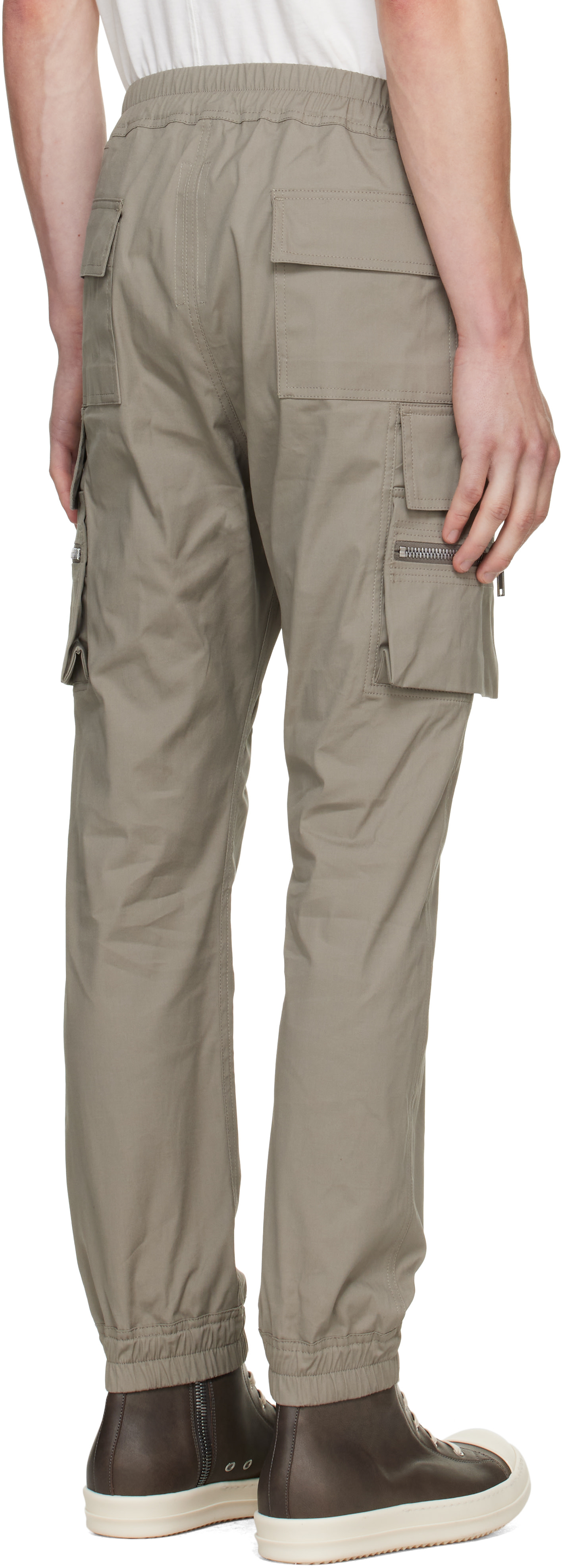 Rick Owens - Gray Tower Mastodon Cargo Pants