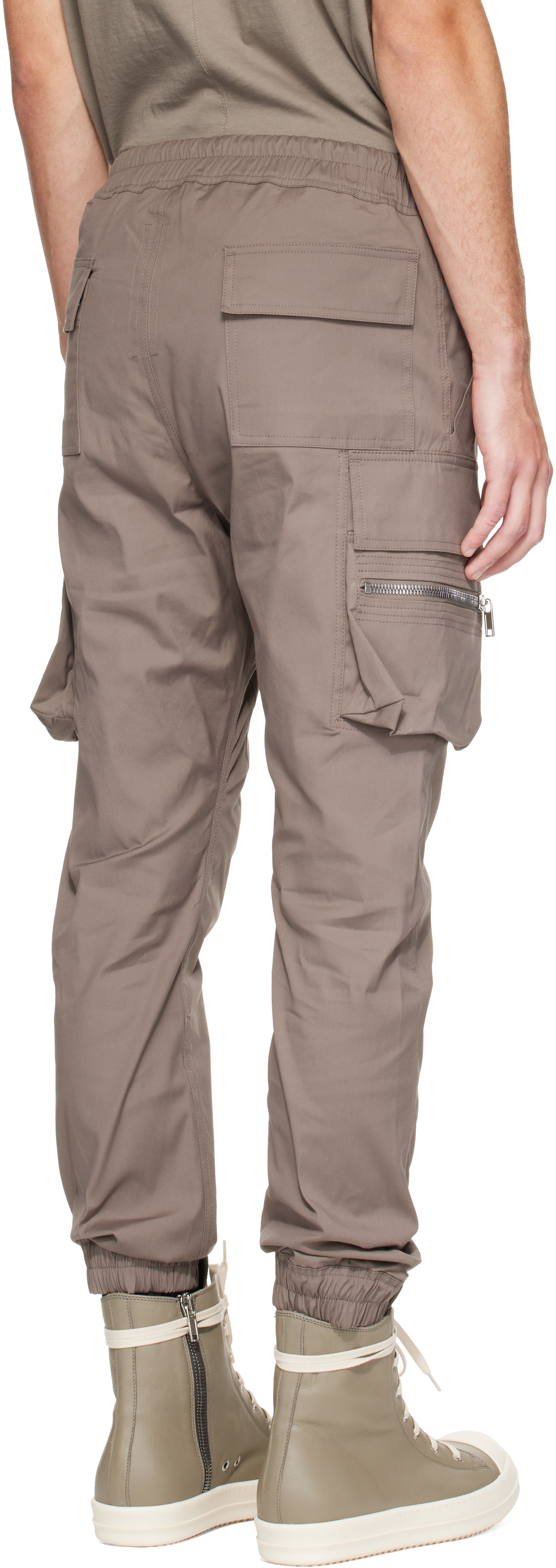 Rick Owens - Gray Tower Mastodon Cargo Pants