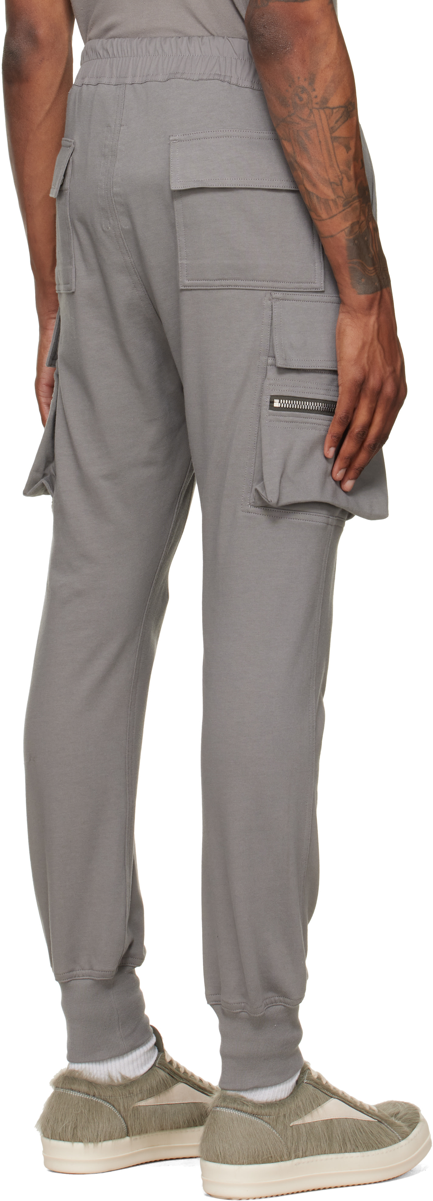 Rick Owens - Gray Tower Mastodon Cargo Pants