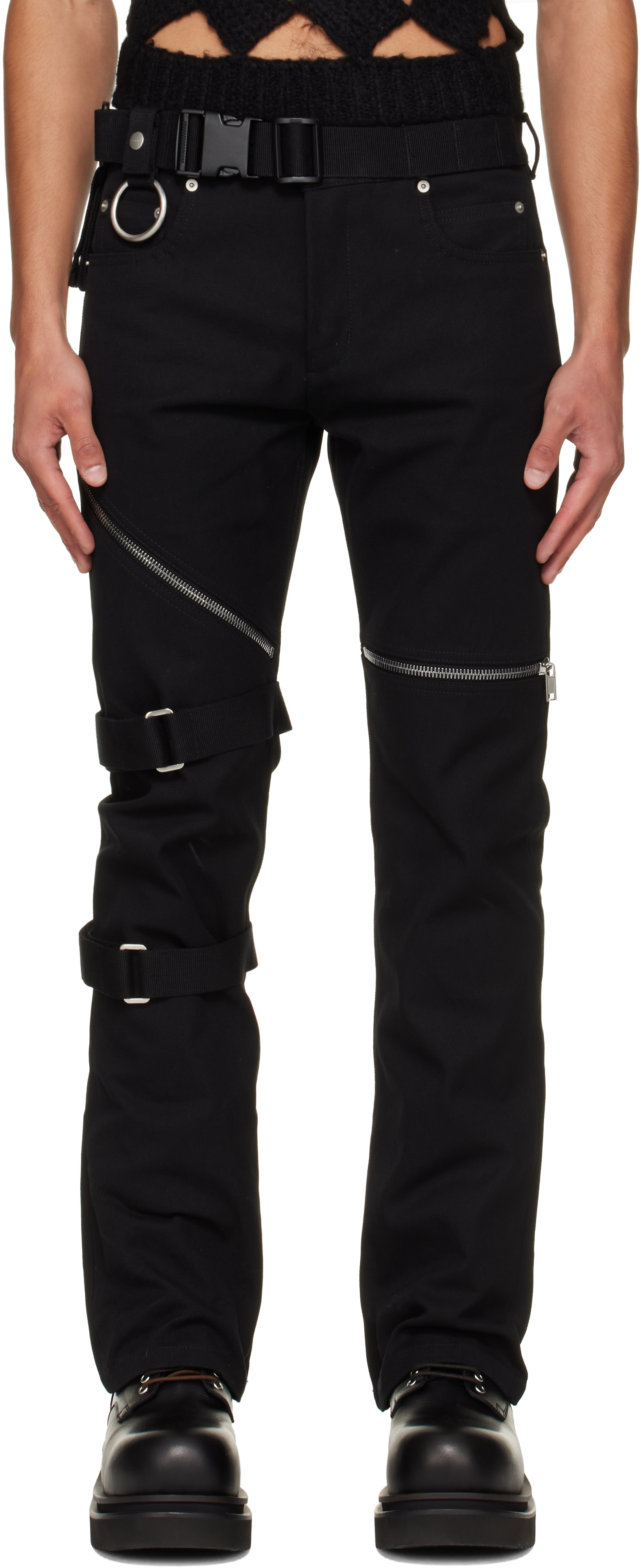 Rick Owens - Black Tower Ryder Trousers