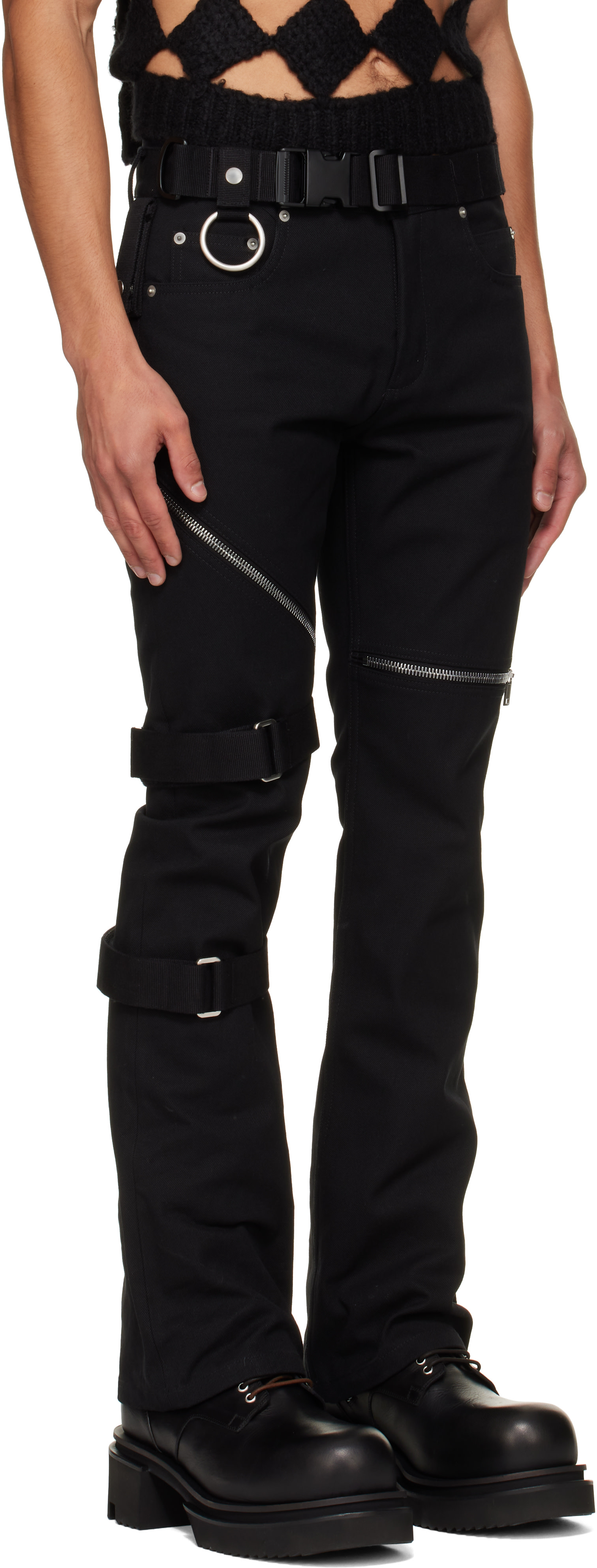 Rick Owens - Black Tower Ryder Trousers