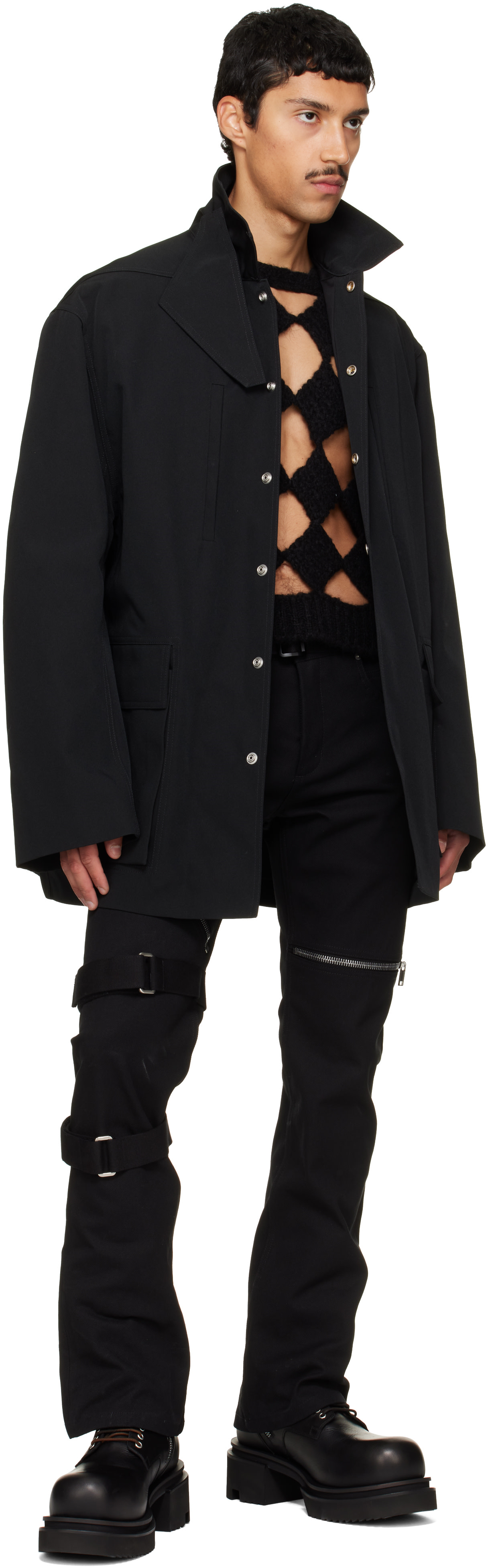Rick Owens - Black Tower Ryder Trousers