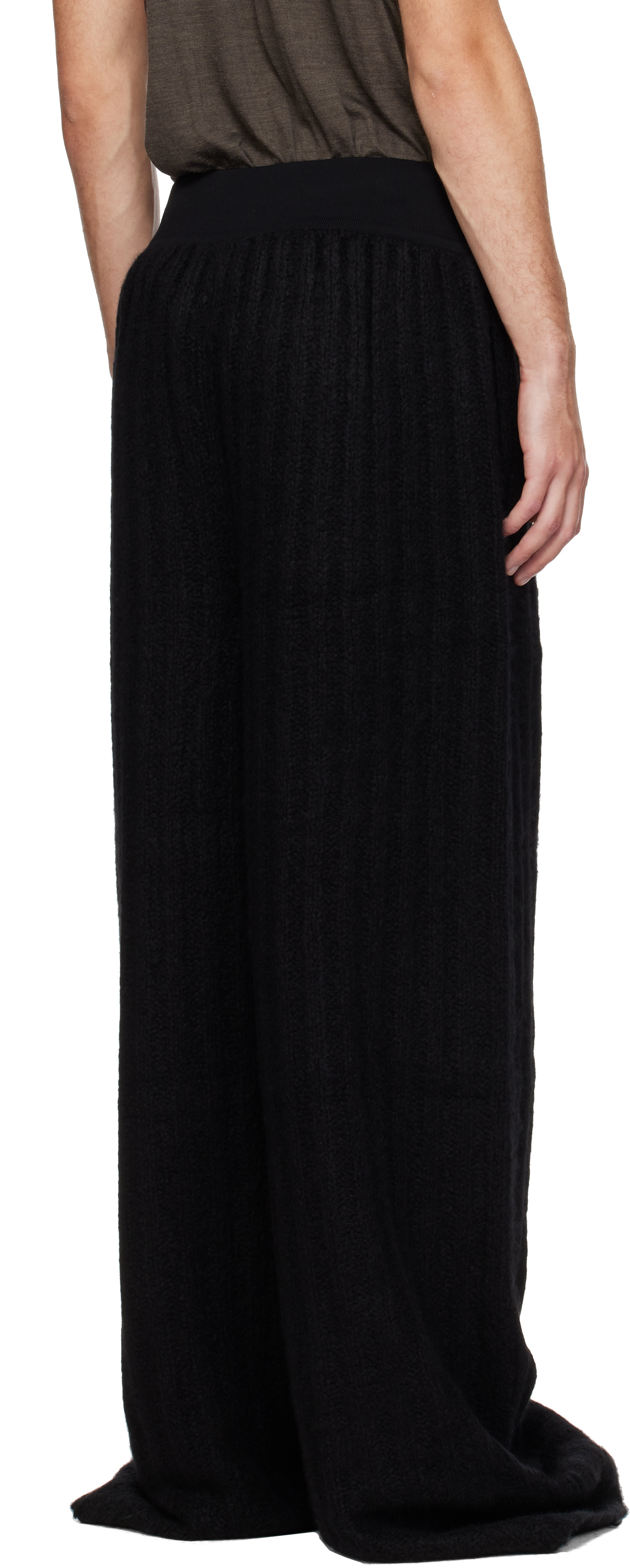 Rick Owens - Black Tower Rib Lounge Pants