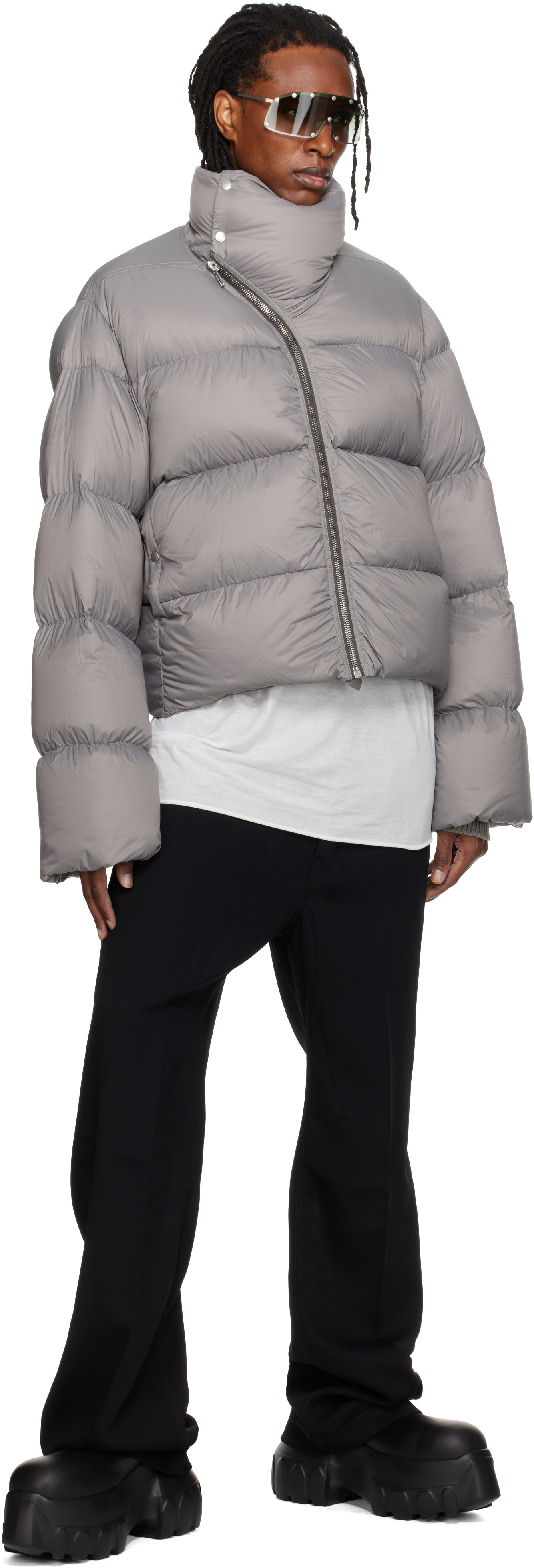 Rick Owens - 블랙 타워 게스 슬랙스