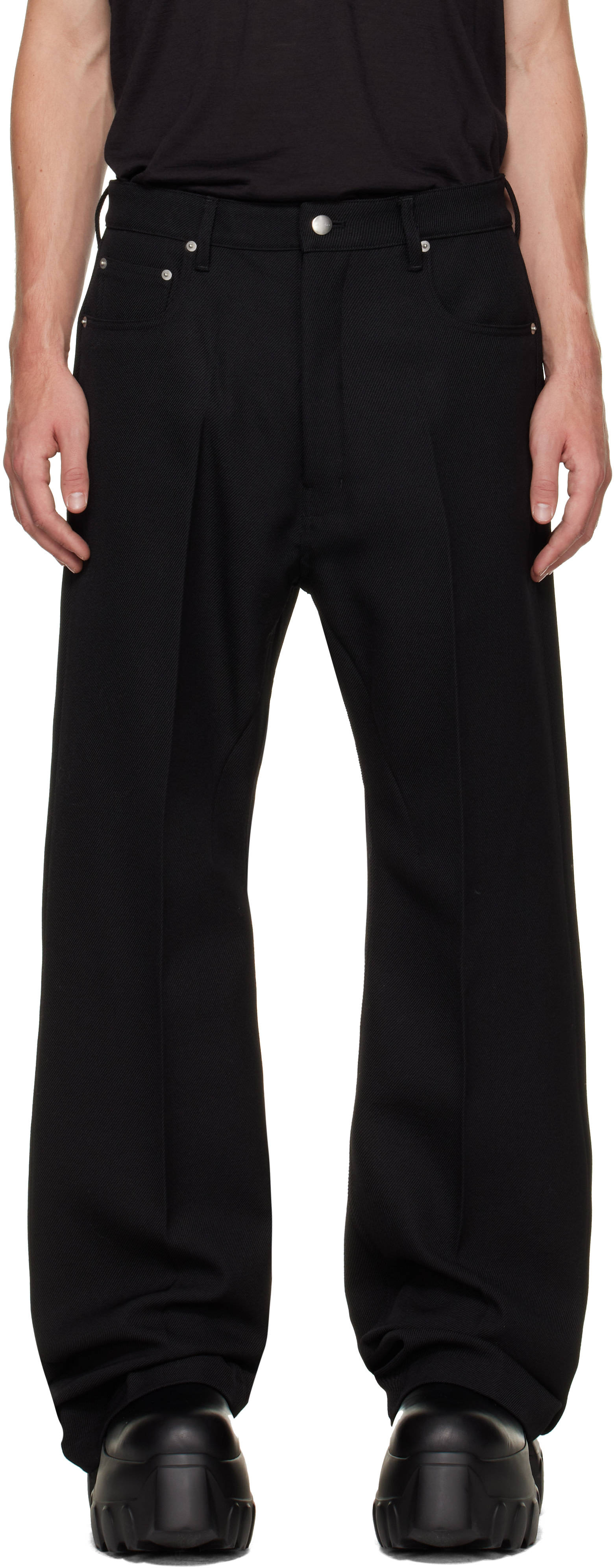 Rick Owens - Black Tower Geth Jeans