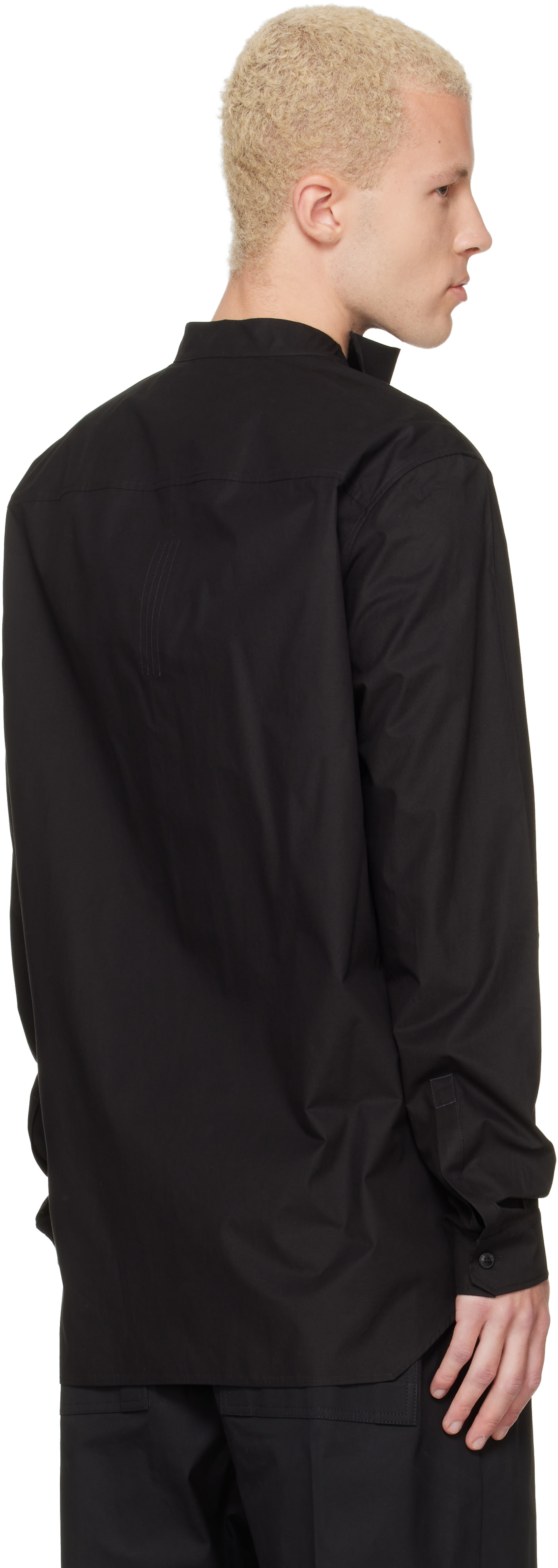 Rick Owens - 블랙 타워 아일랜드 셔츠