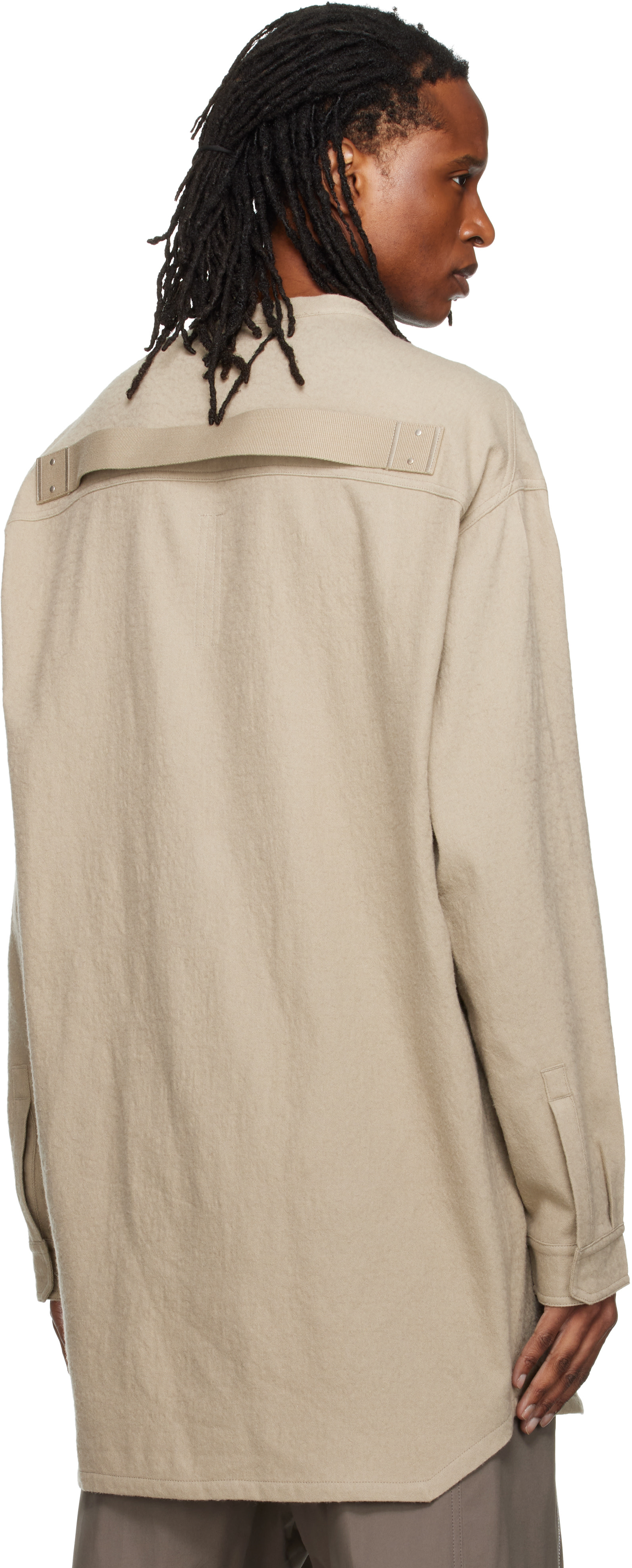 Rick Owens - 오프 화이트 타워 콘코르디안 셔츠