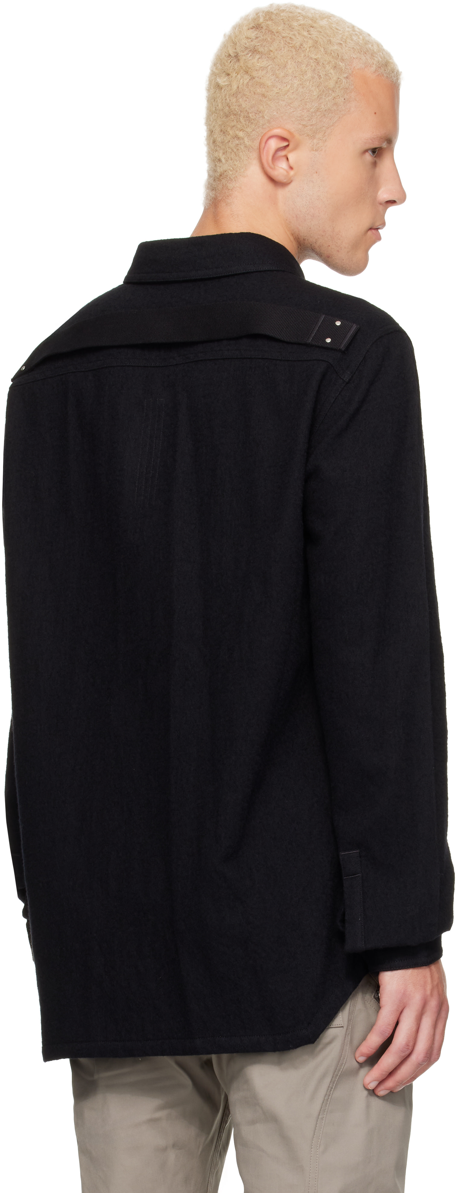 Rick Owens - Black Tower Outershirt