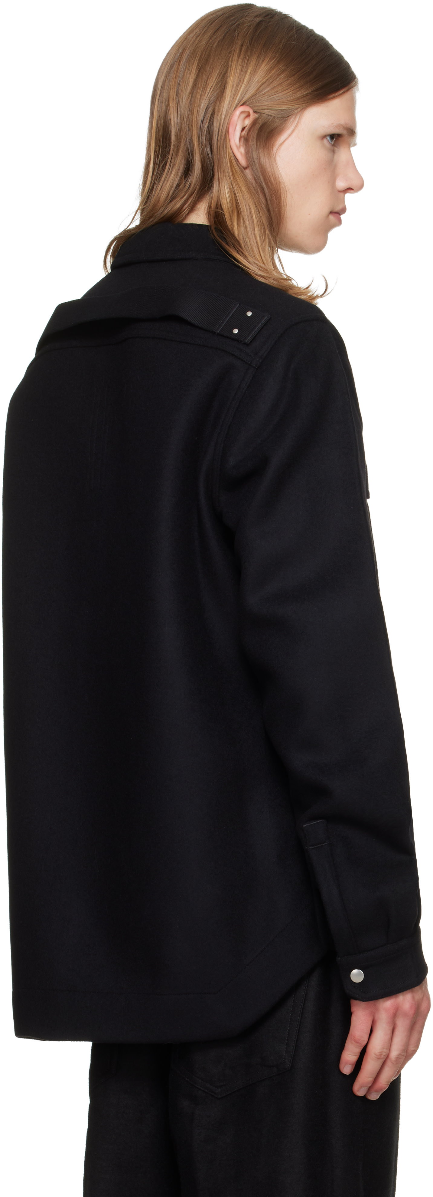 Rick Owens - 블랙 타워 셔츠