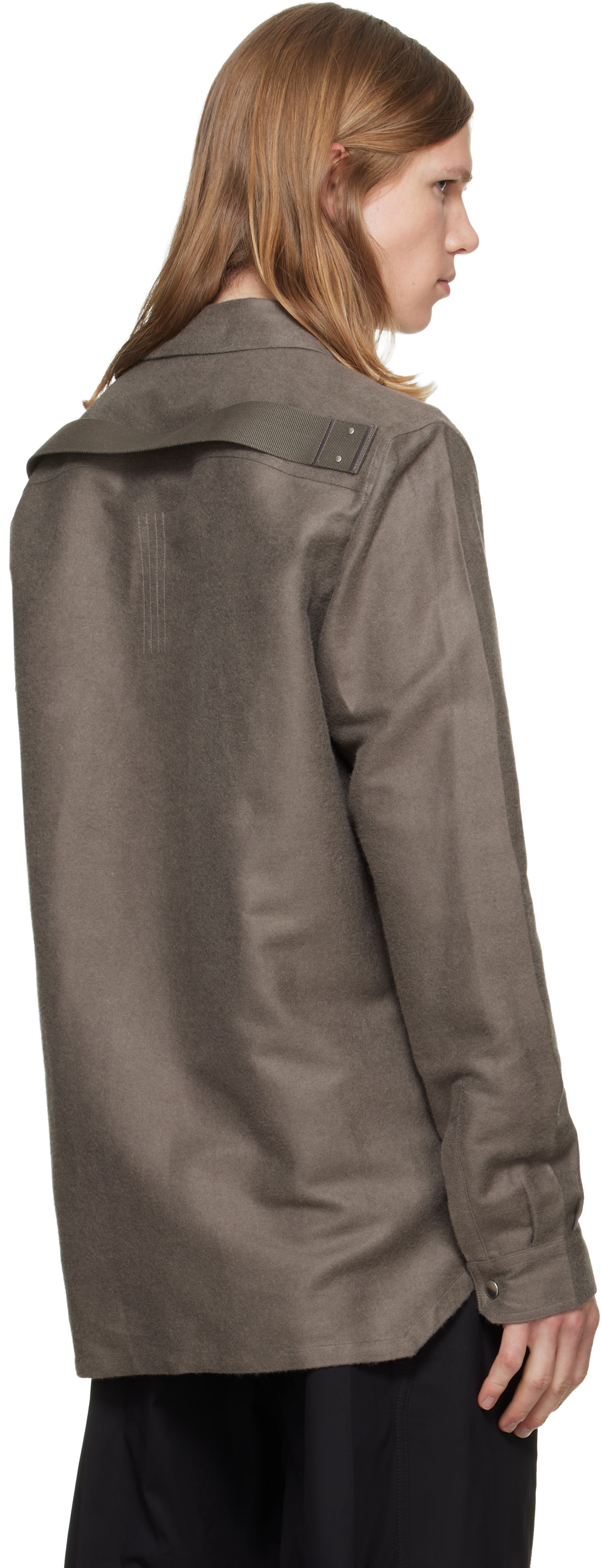 Rick Owens - Surchemise grise - Tower