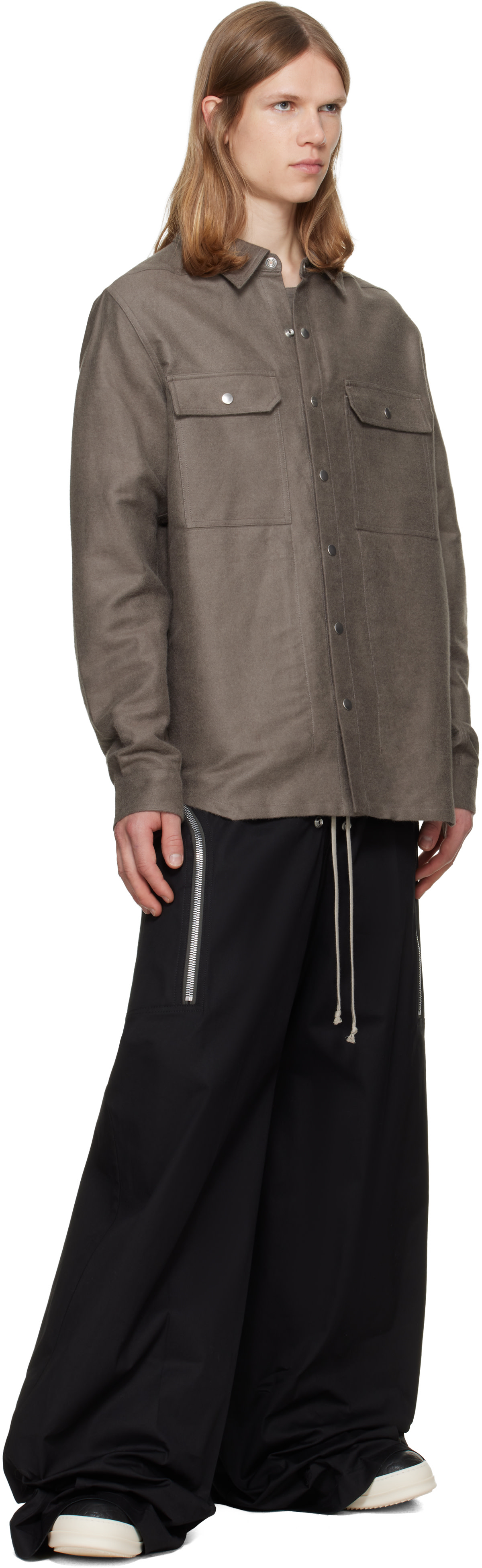 Rick Owens - Surchemise grise - Tower